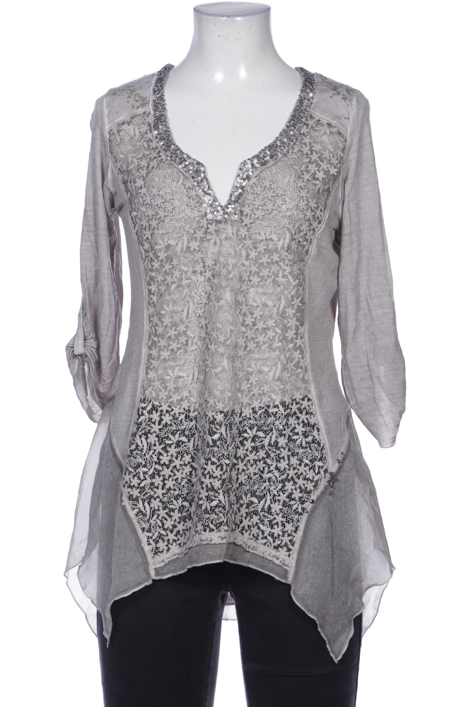 

tredy Damen Langarmshirt, grau, Gr. 38