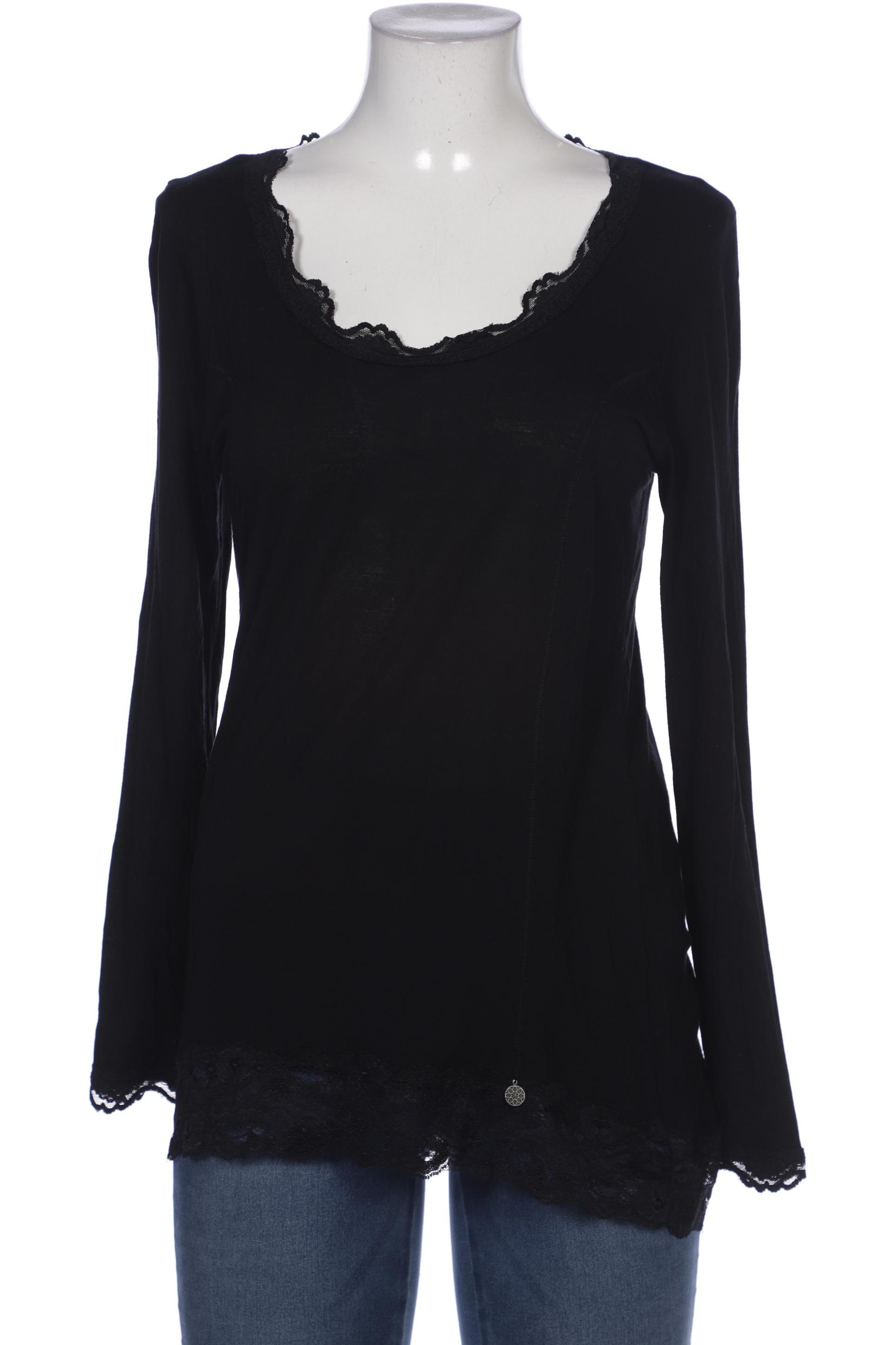 

tredy Damen Langarmshirt, schwarz, Gr. 38