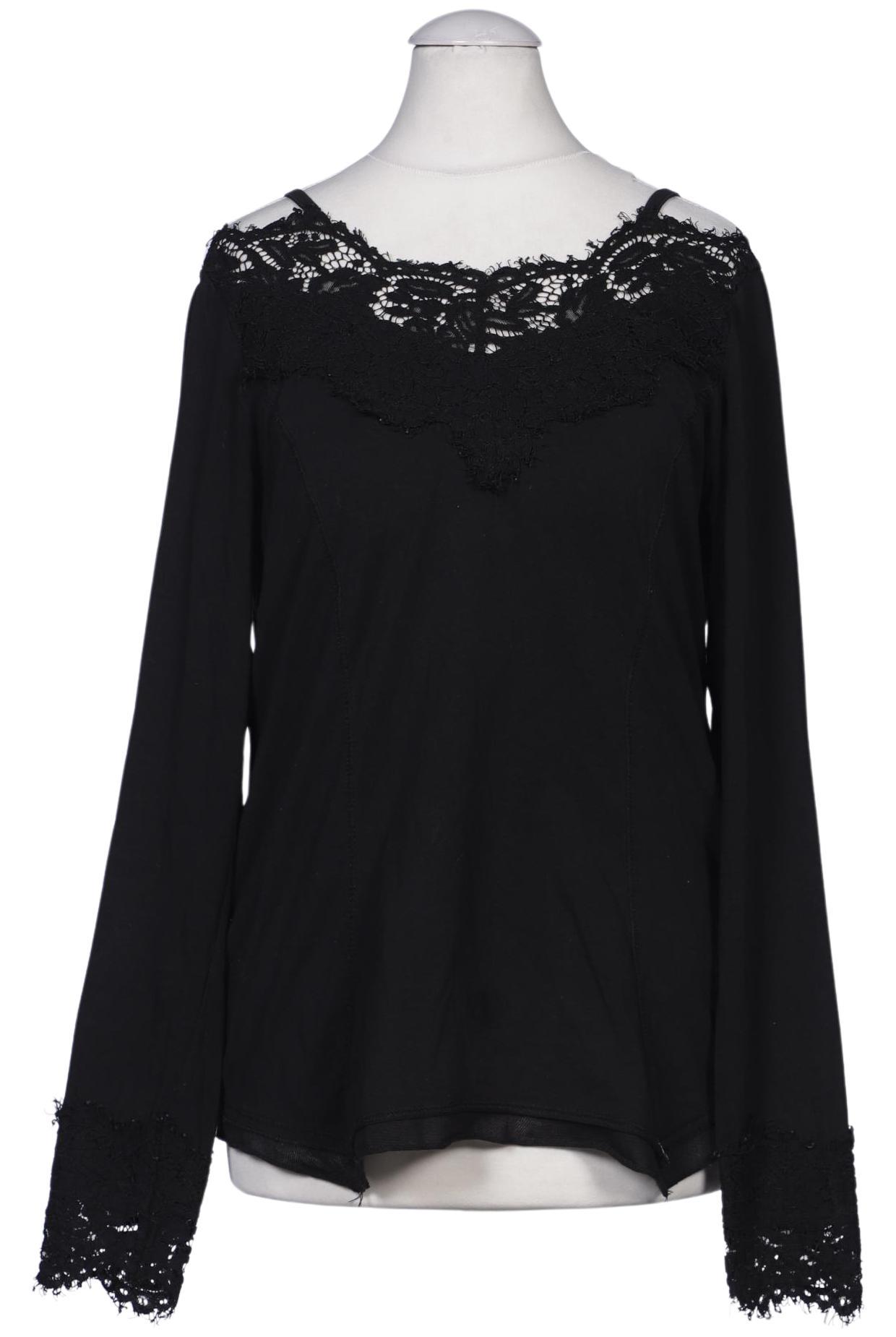 

tredy Damen Langarmshirt, schwarz, Gr. 36