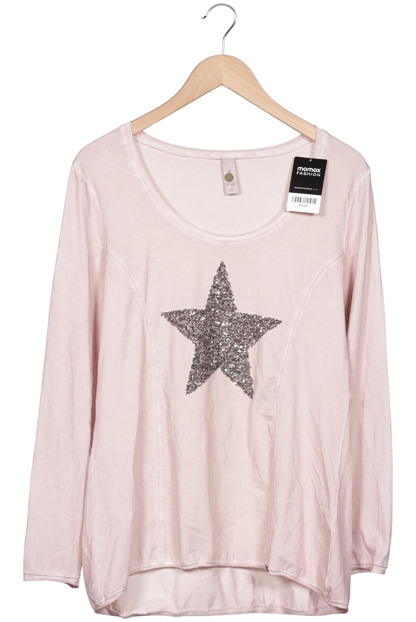 

tredy Damen Langarmshirt, pink, Gr. 42