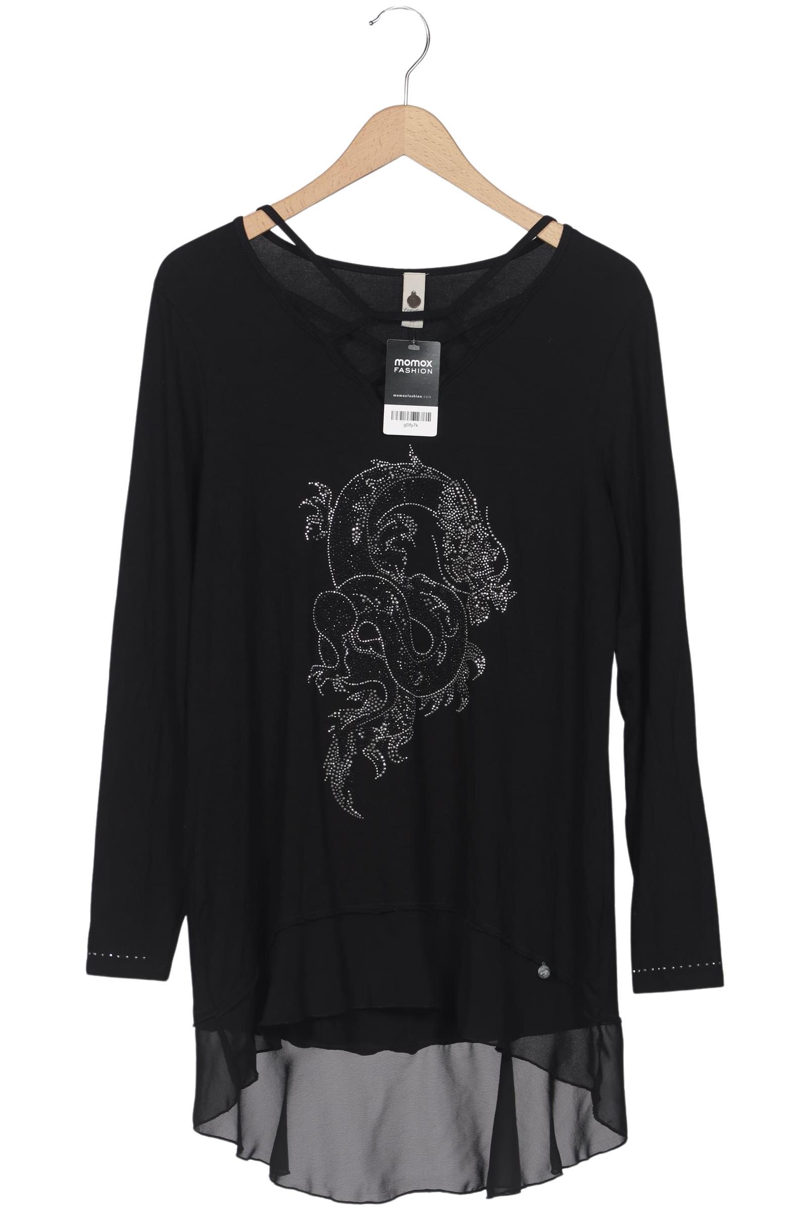 

tredy Damen Langarmshirt, schwarz, Gr. 40