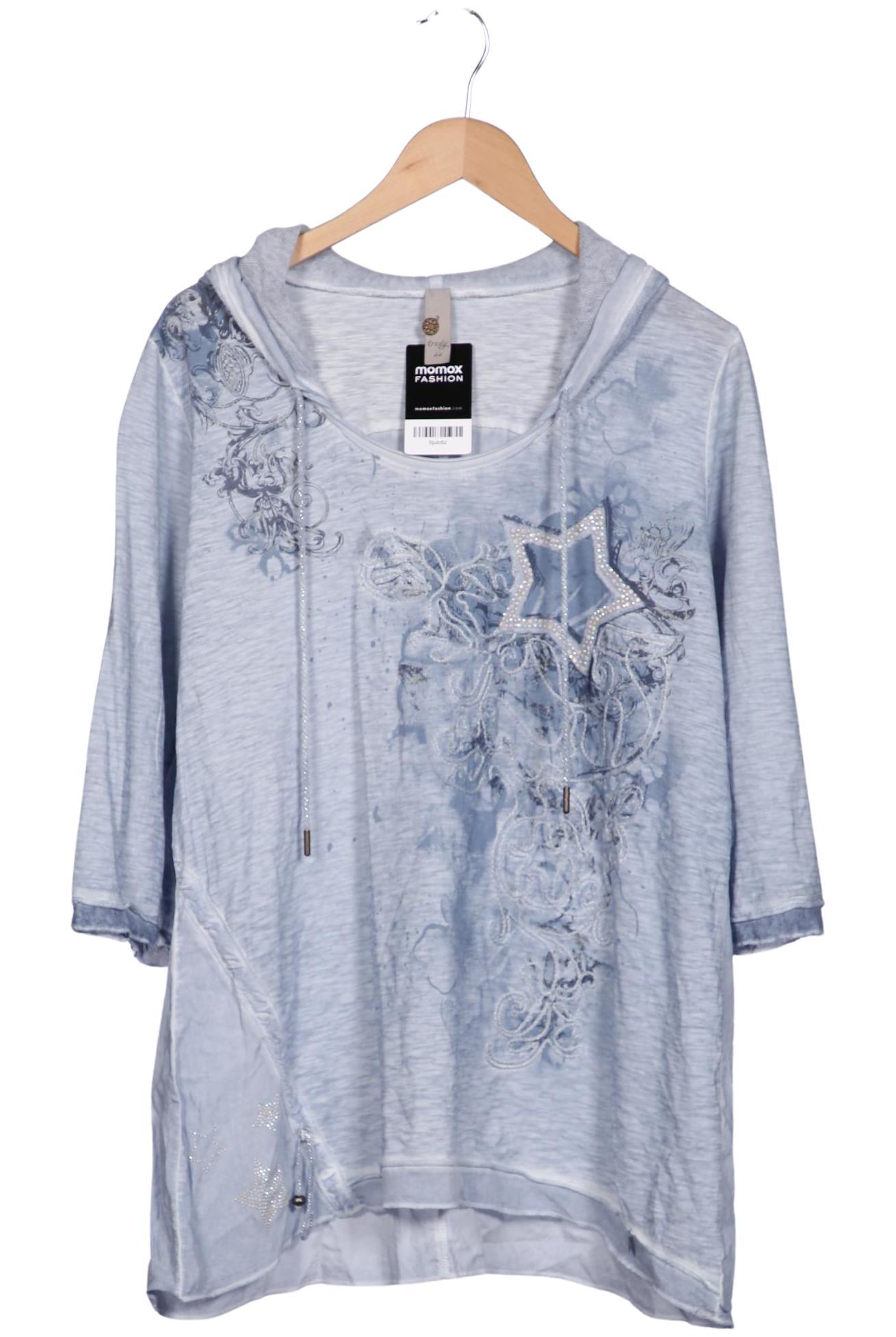 

tredy Damen Langarmshirt, hellblau, Gr. 44
