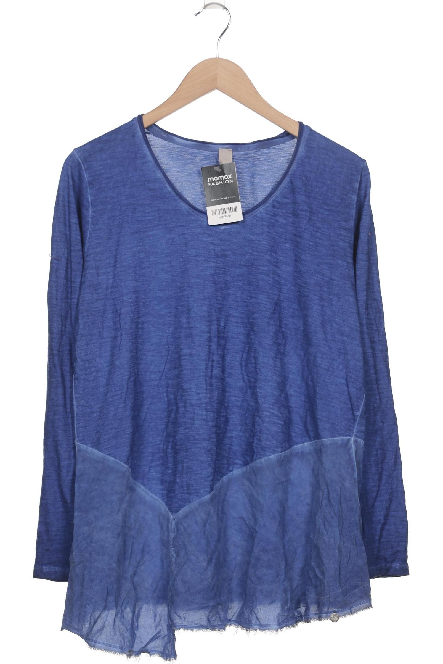 

tredy Damen Langarmshirt, blau, Gr. 42