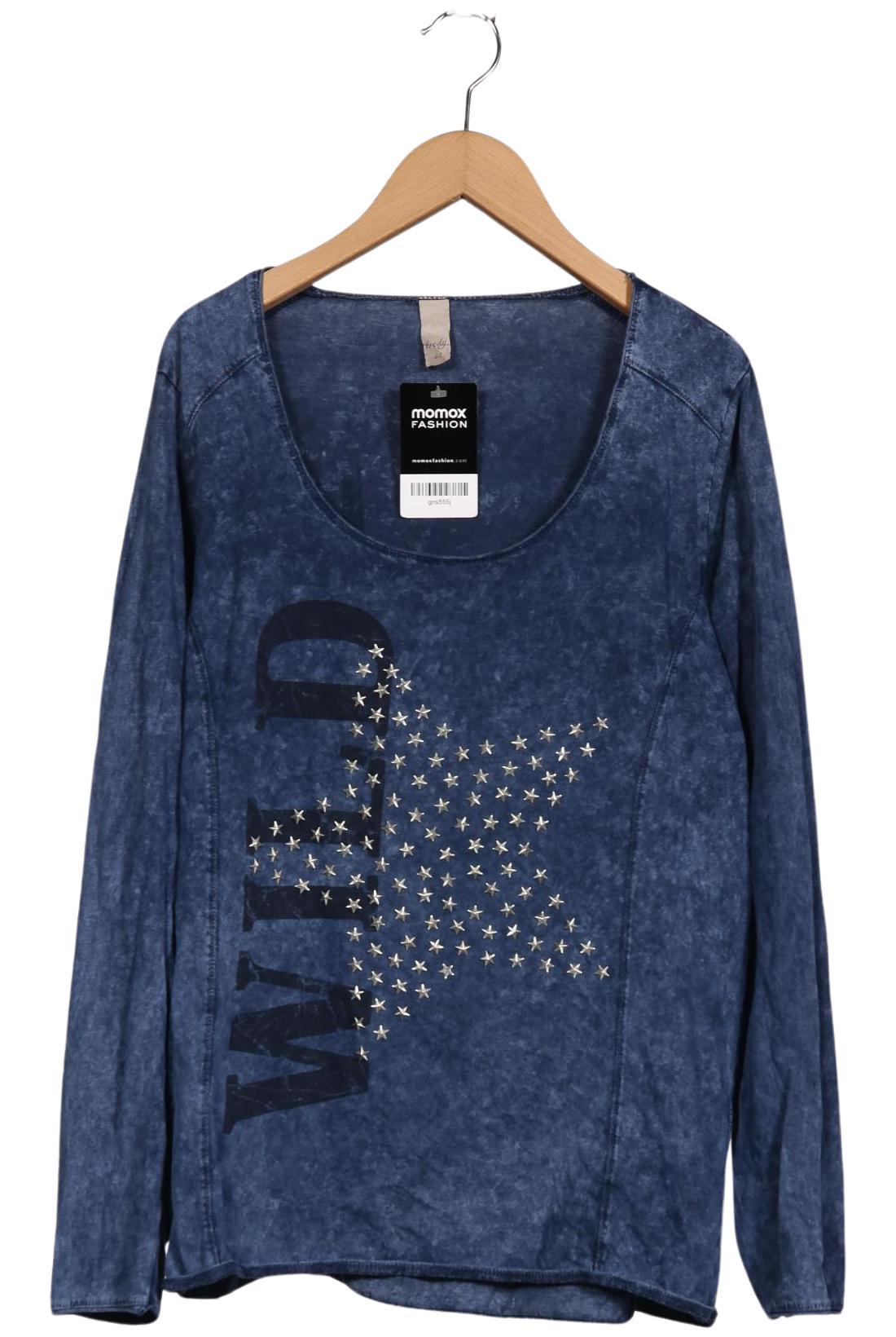 

tredy Damen Langarmshirt, marineblau, Gr. 42