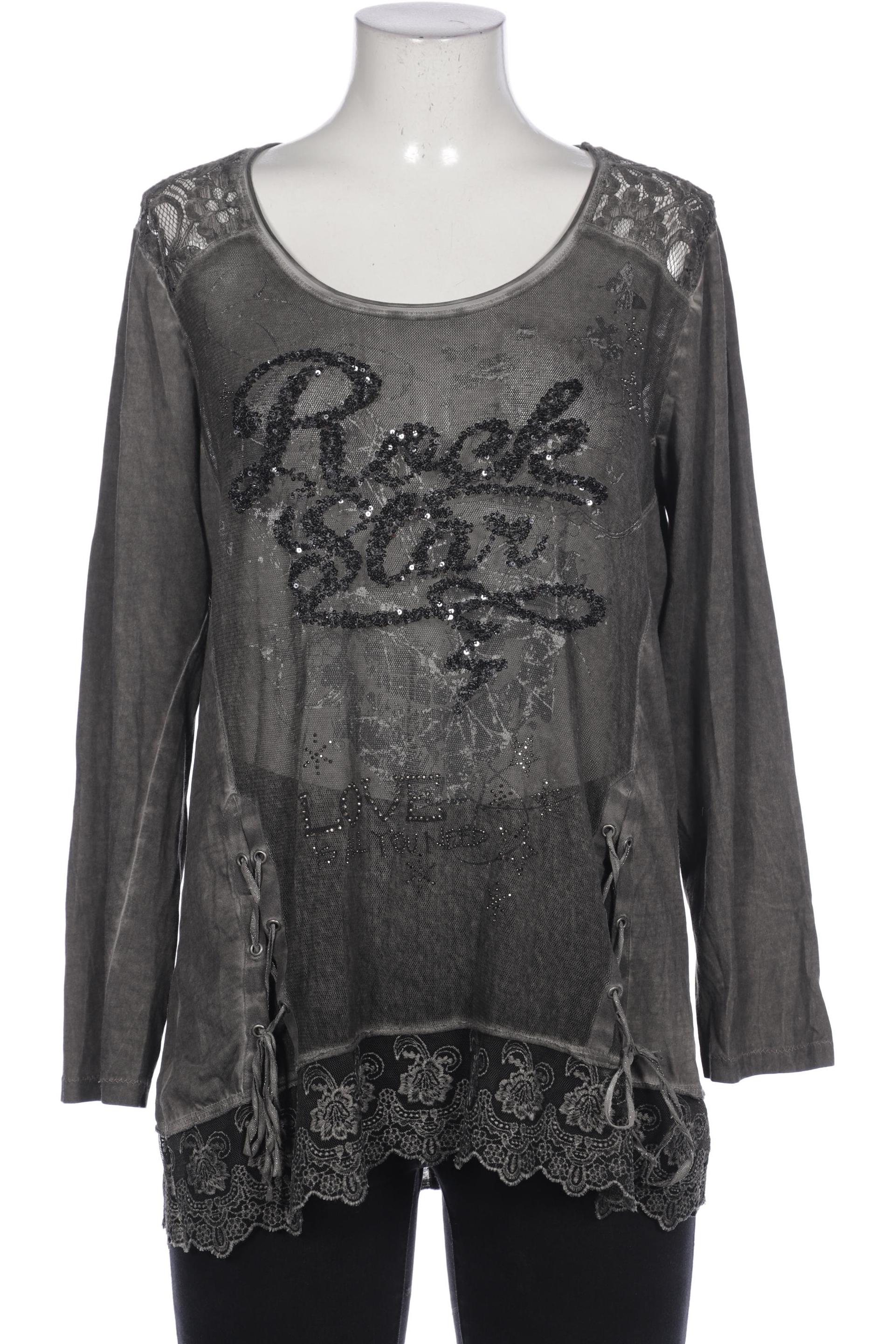 

tredy Damen Langarmshirt, grün, Gr. 42