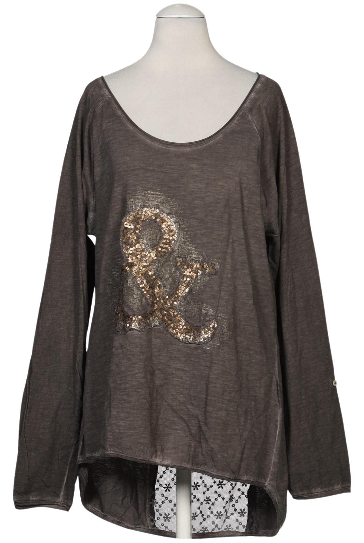 

tredy Damen Langarmshirt, grau, Gr. 38