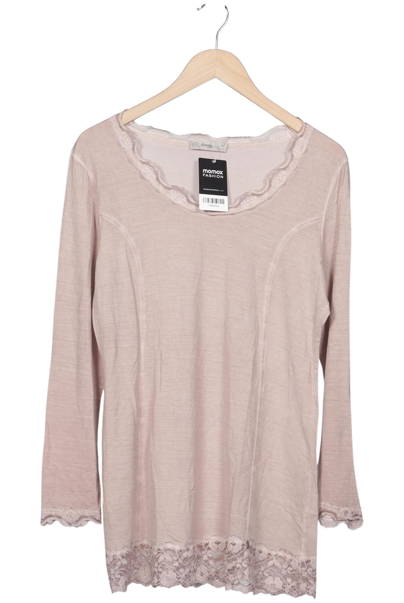 

tredy Damen Langarmshirt, beige, Gr. 42