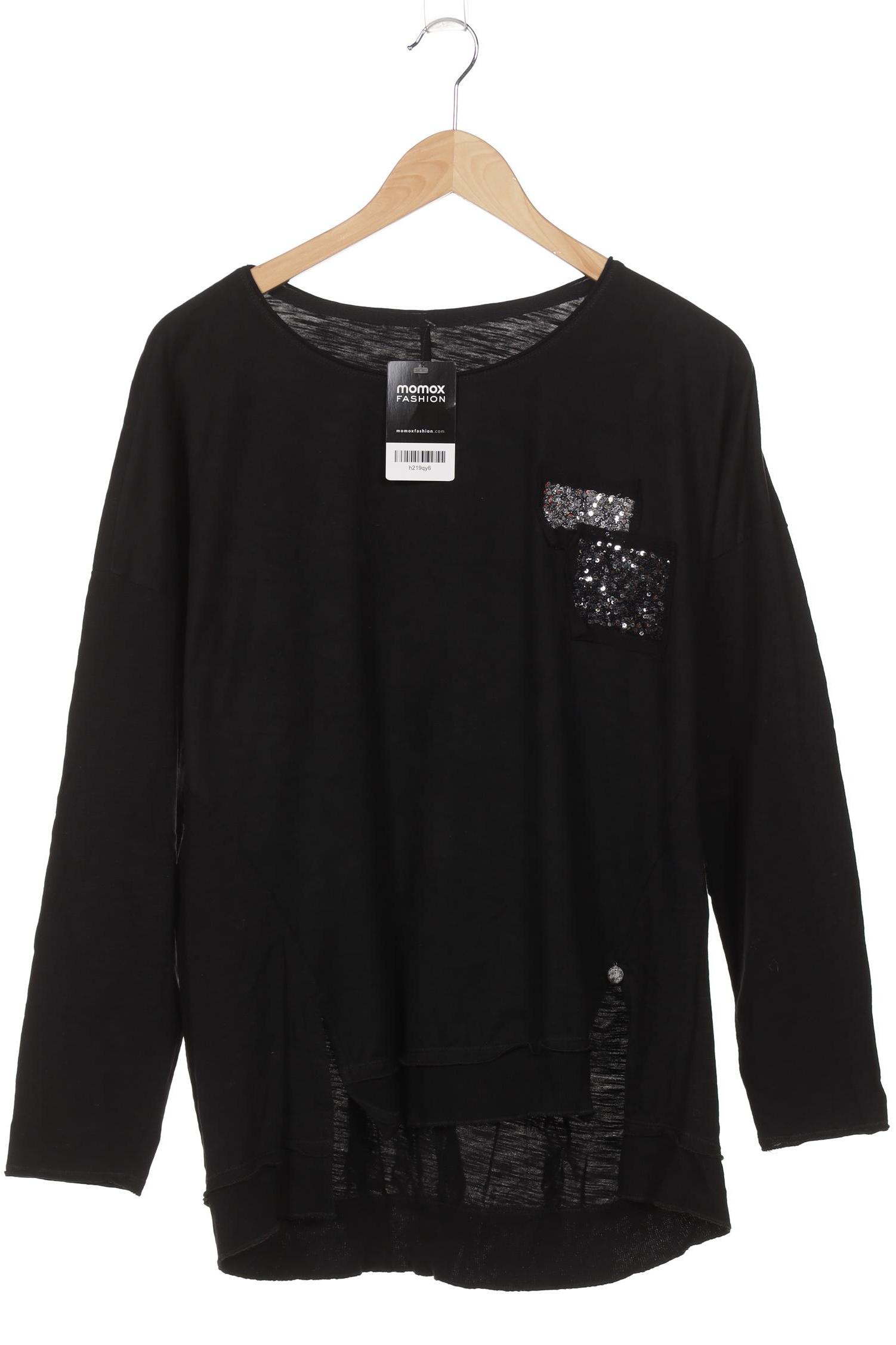 

tredy Damen Langarmshirt, schwarz, Gr. 46