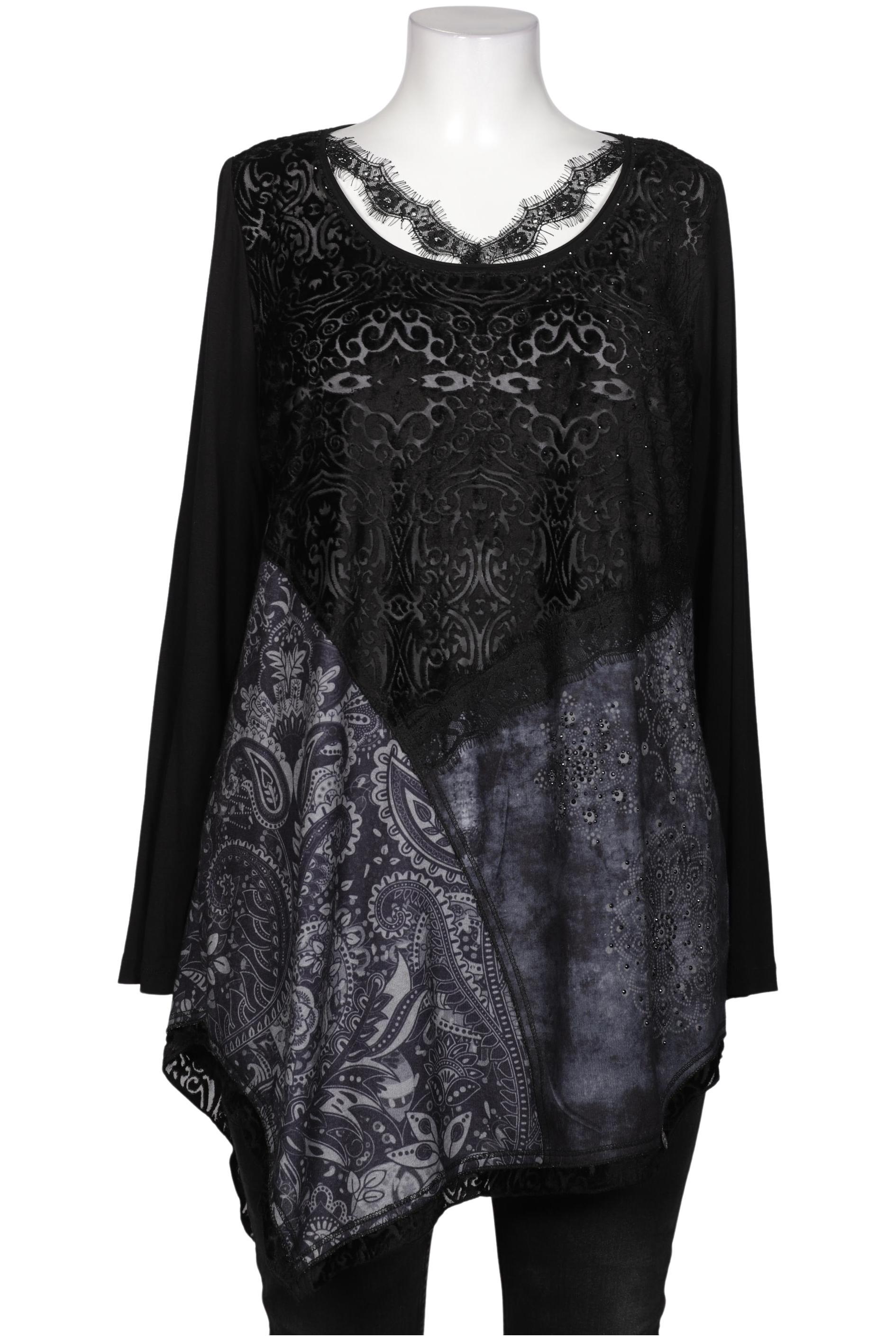 

tredy Damen Langarmshirt, schwarz, Gr. 46