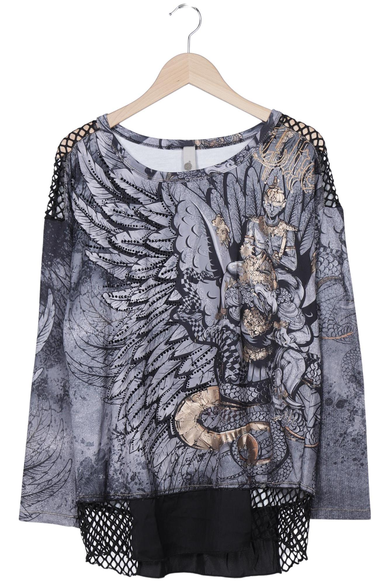 

tredy Damen Langarmshirt, grau, Gr. 36