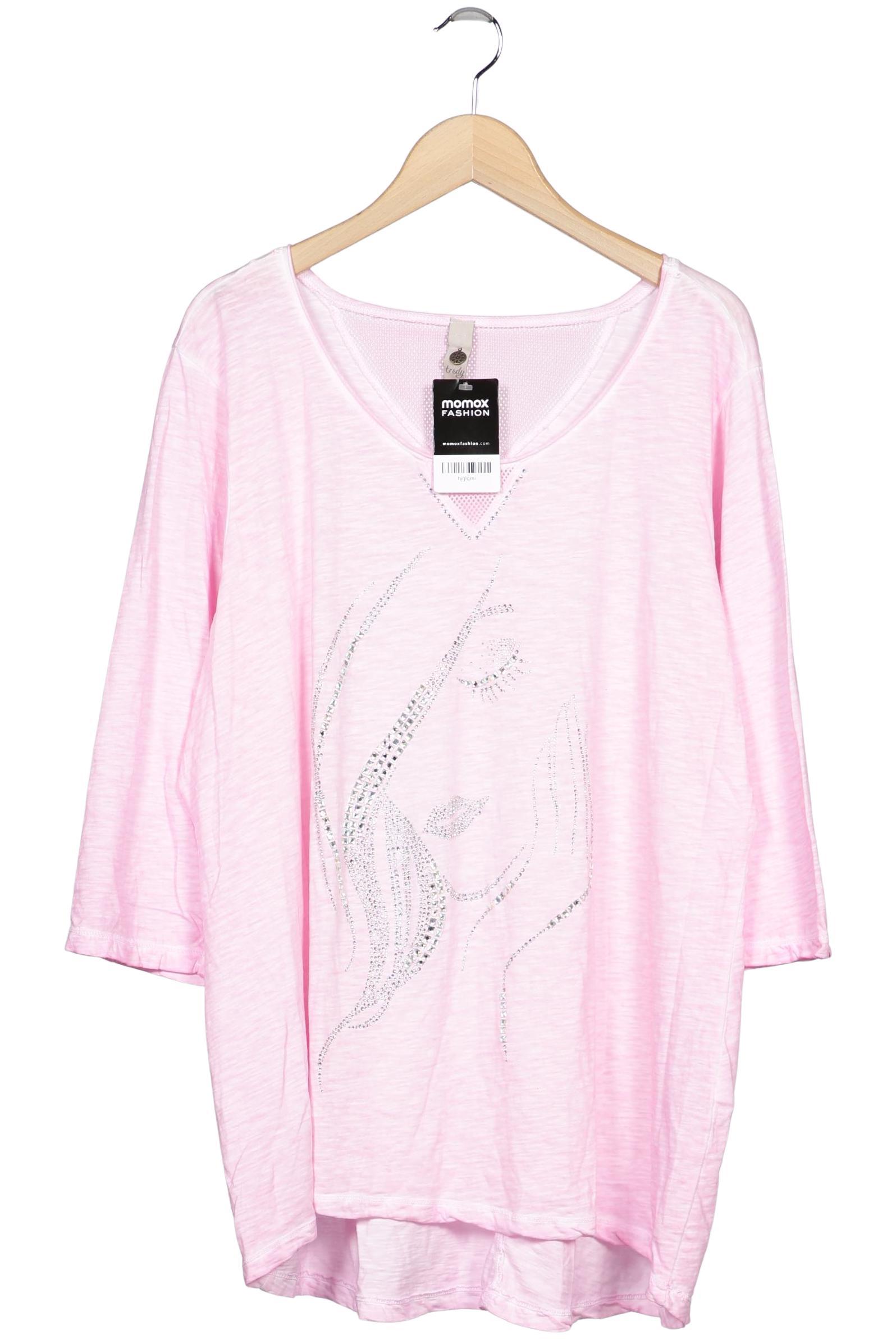 

tredy Damen Langarmshirt, pink, Gr. 44
