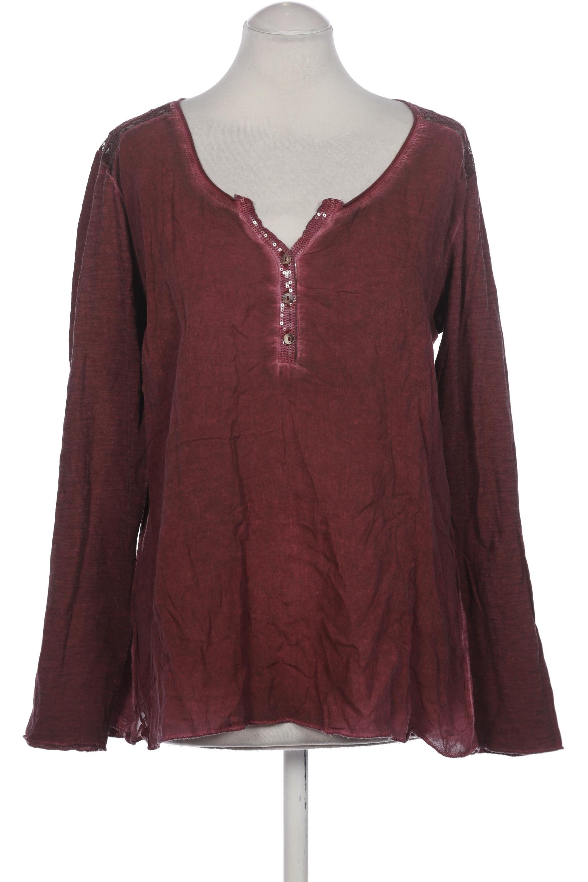 

tredy Damen Langarmshirt, bordeaux, Gr. 40