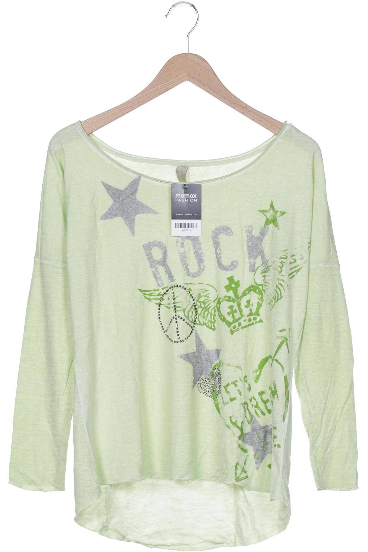 

tredy Damen Langarmshirt, hellgrün, Gr. 44