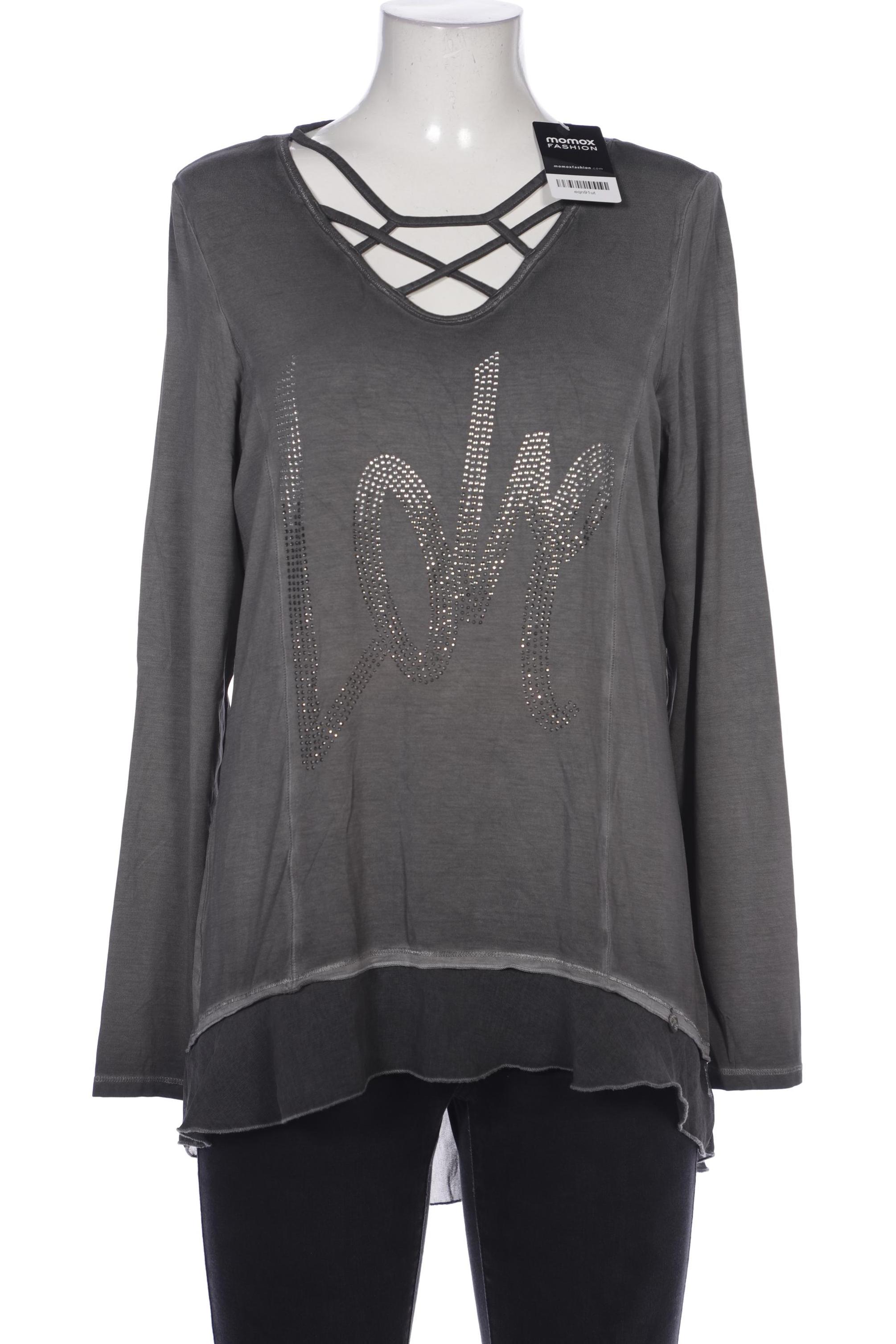 

tredy Damen Langarmshirt, grau, Gr. 42