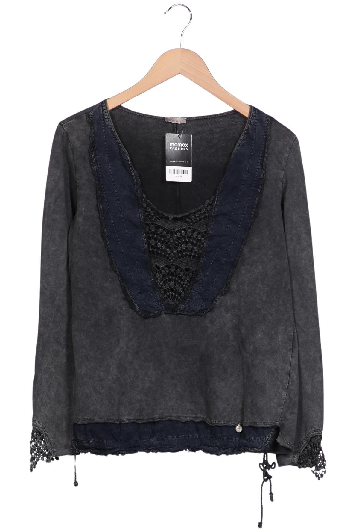 

tredy Damen Langarmshirt, grau, Gr. 38