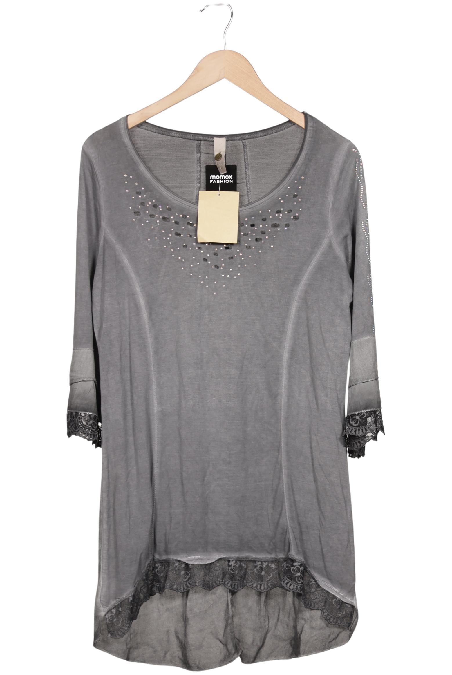 

tredy Damen Langarmshirt, grau, Gr. 40