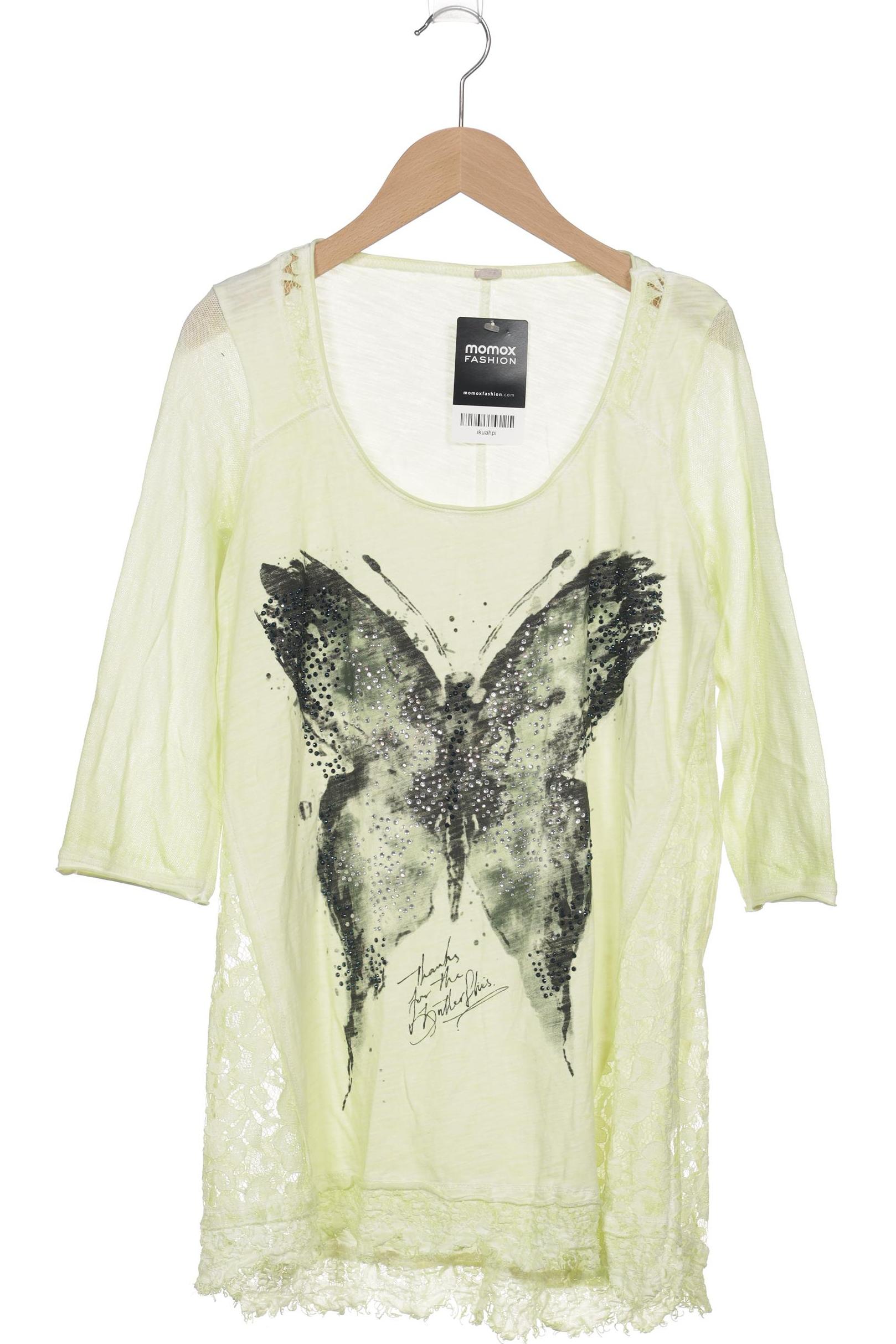

tredy Damen Langarmshirt, gelb, Gr. 38