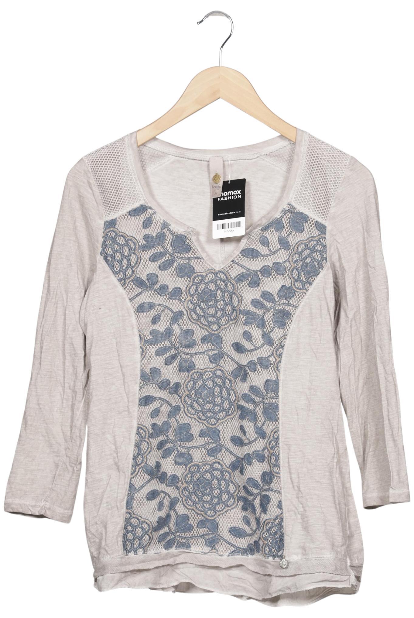 

tredy Damen Langarmshirt, grau, Gr. 36