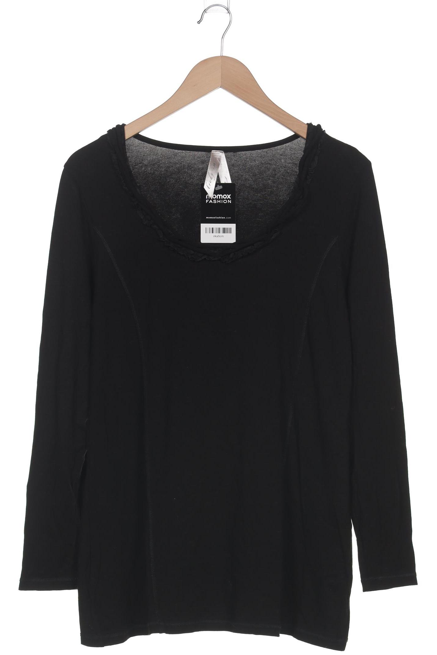 

tredy Damen Langarmshirt, schwarz, Gr. 38