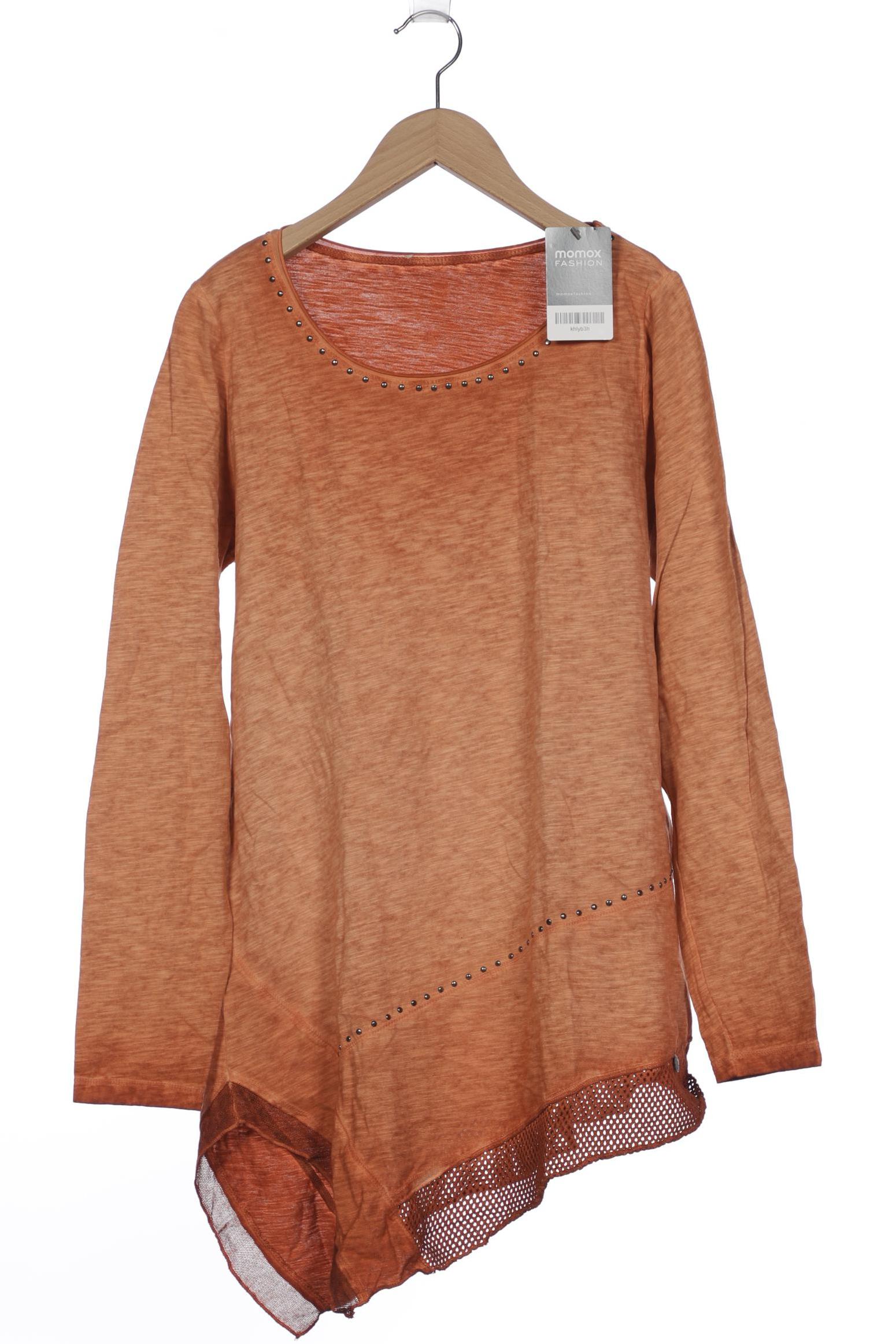 

tredy Damen Langarmshirt, orange, Gr. 42