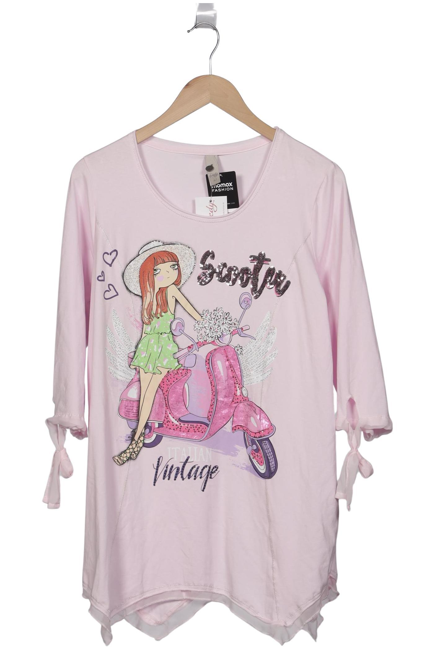 

tredy Damen Langarmshirt, pink, Gr. 42