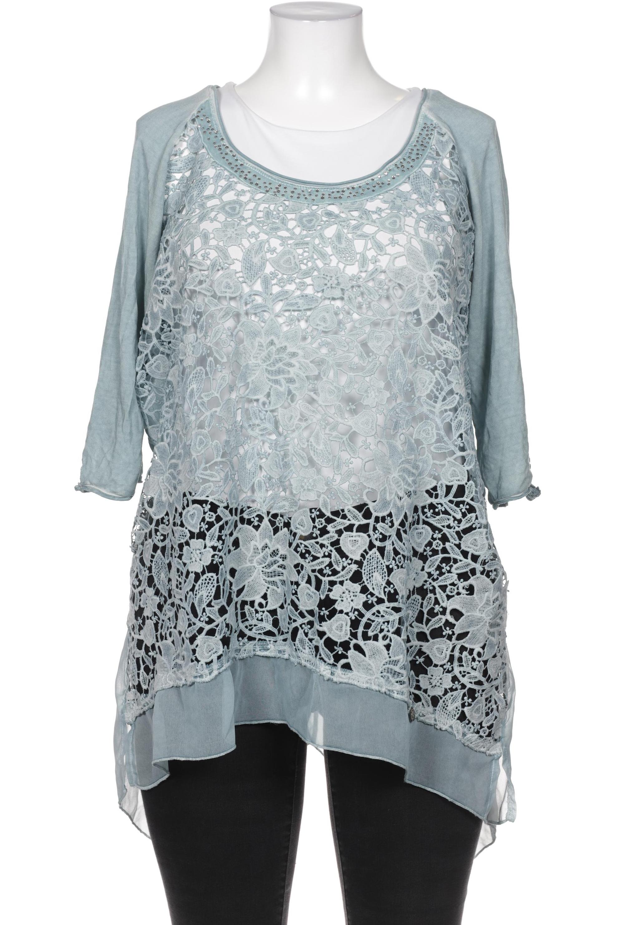 

tredy Damen Langarmshirt, hellblau, Gr. 46