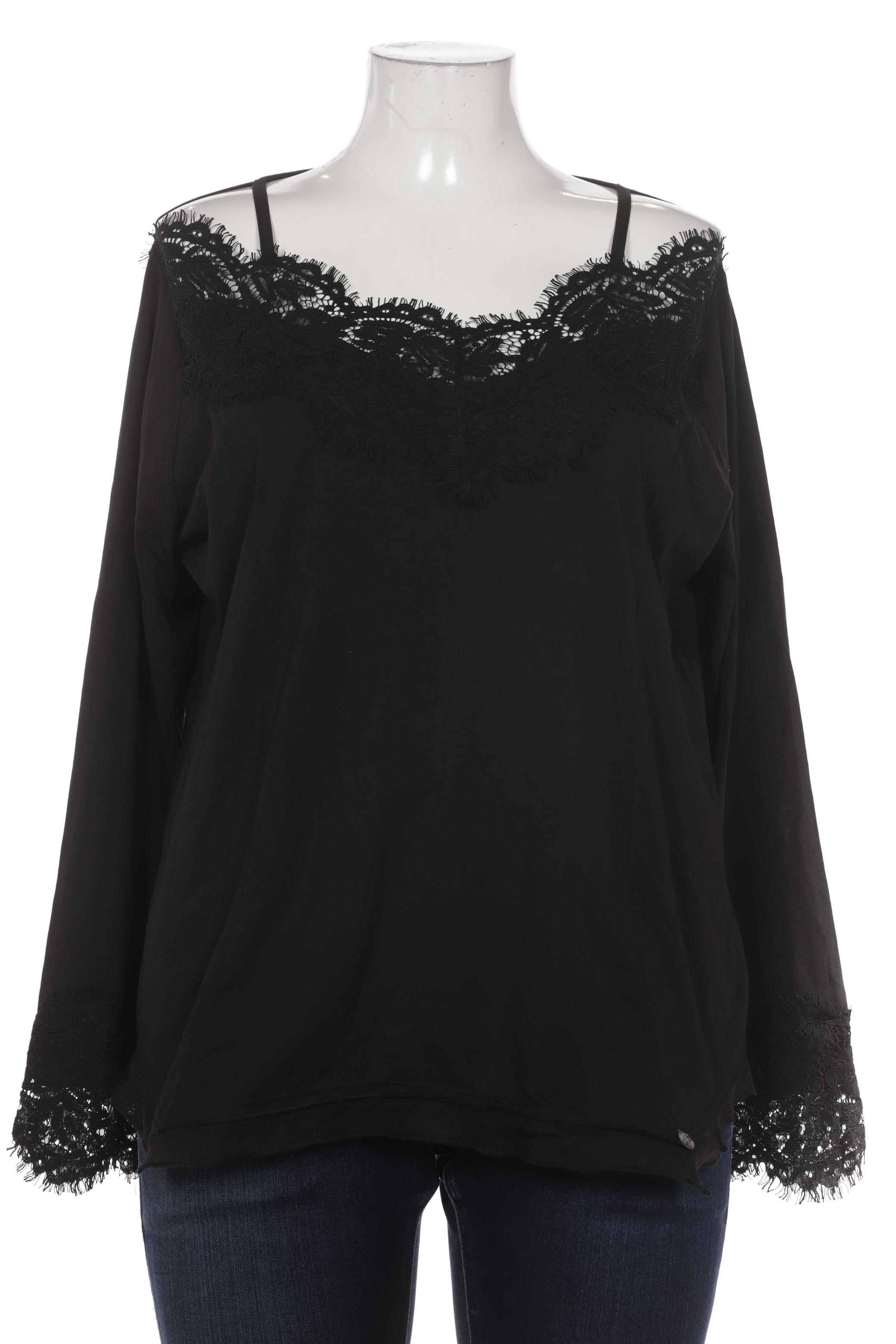 

tredy Damen Langarmshirt, schwarz, Gr. 46