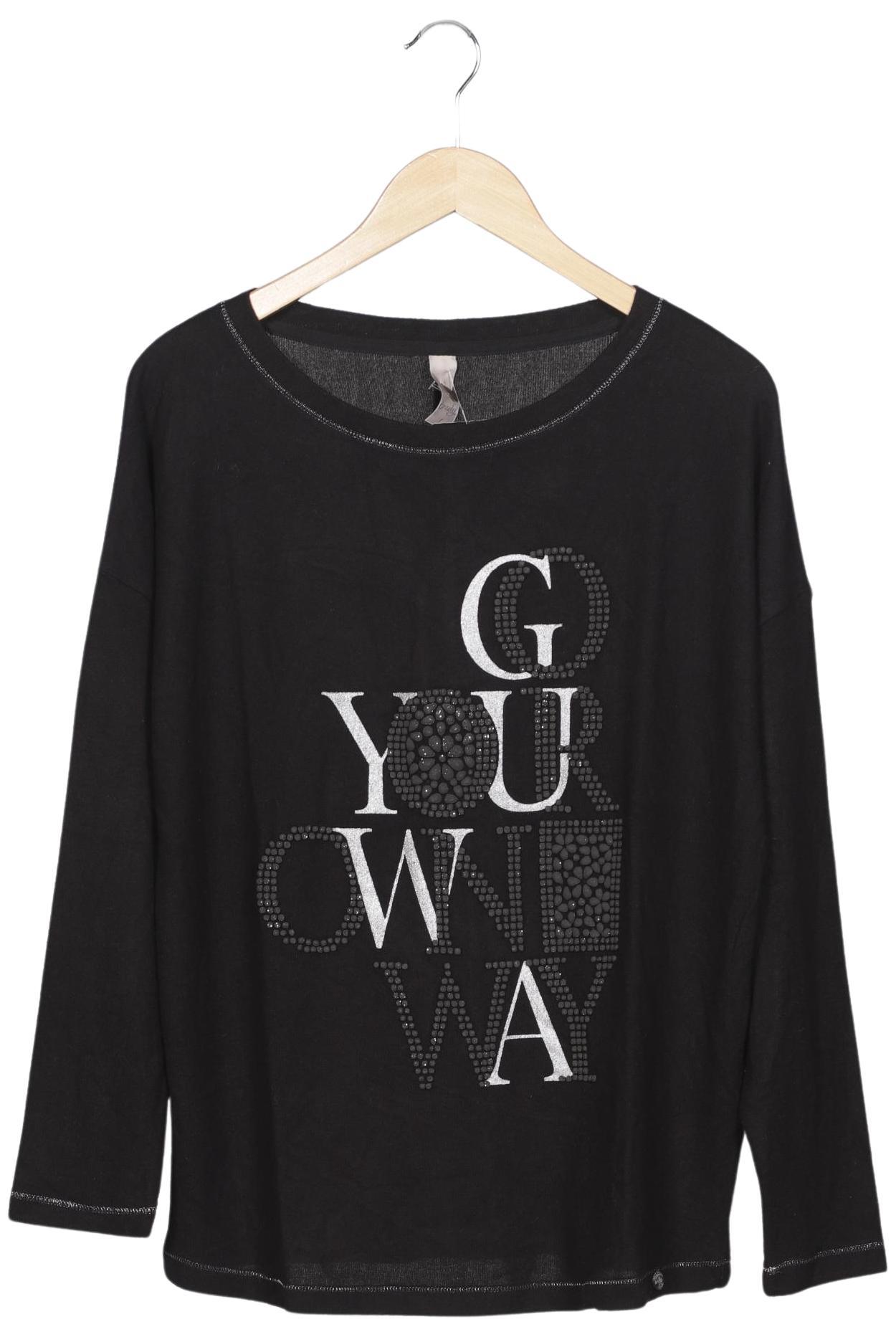 

tredy Damen Langarmshirt, schwarz, Gr. 36