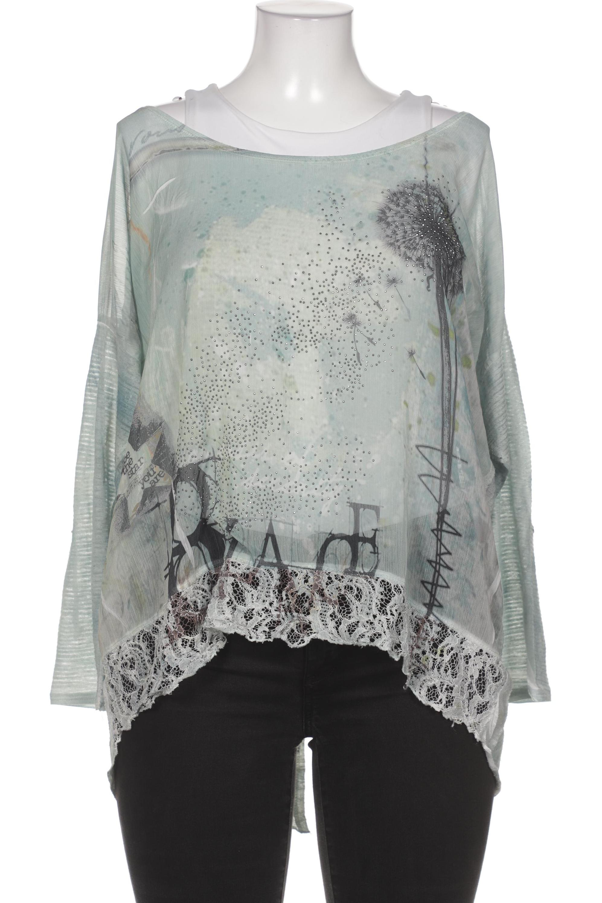 

tredy Damen Langarmshirt, grün, Gr. 48