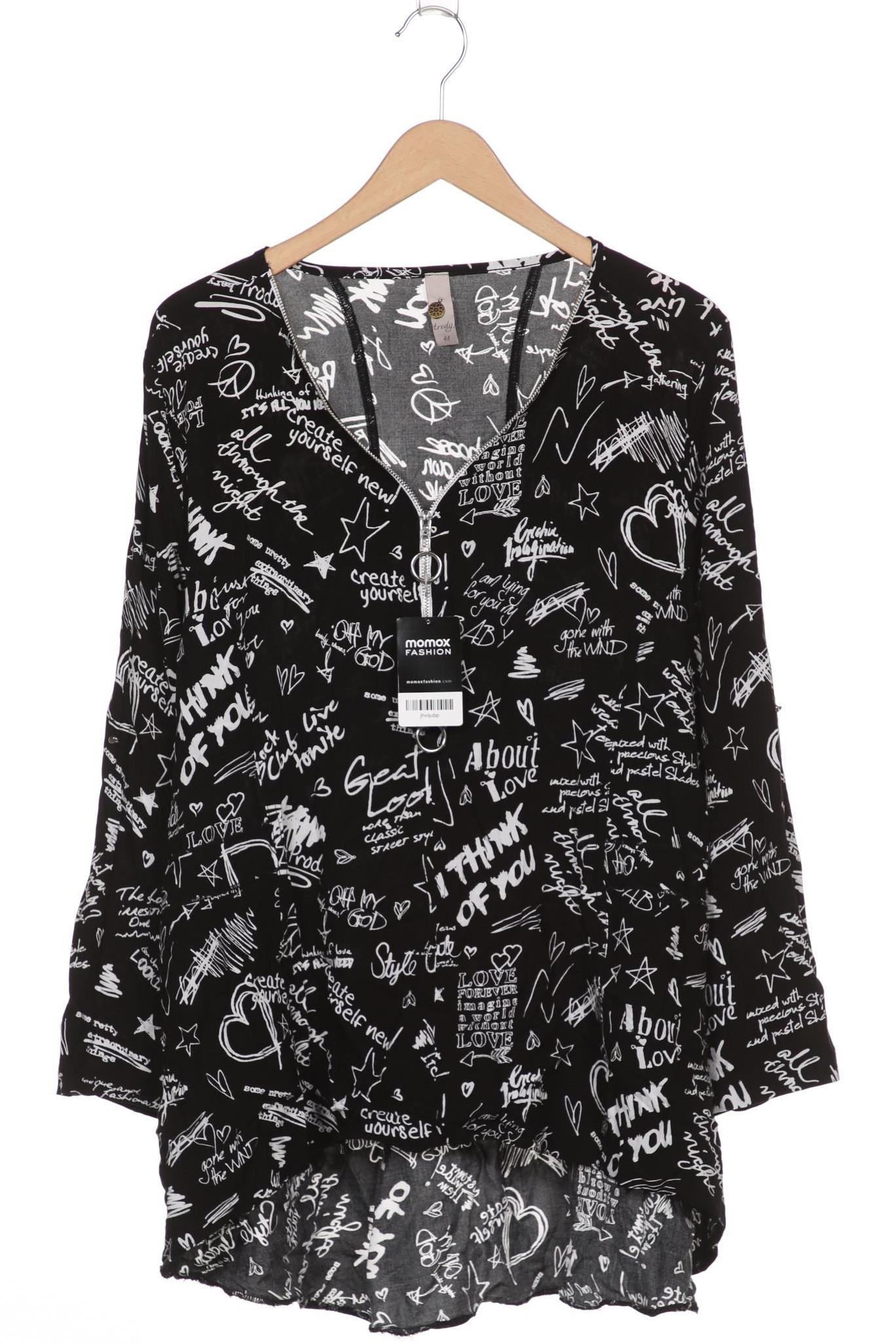 

tredy Damen Langarmshirt, schwarz