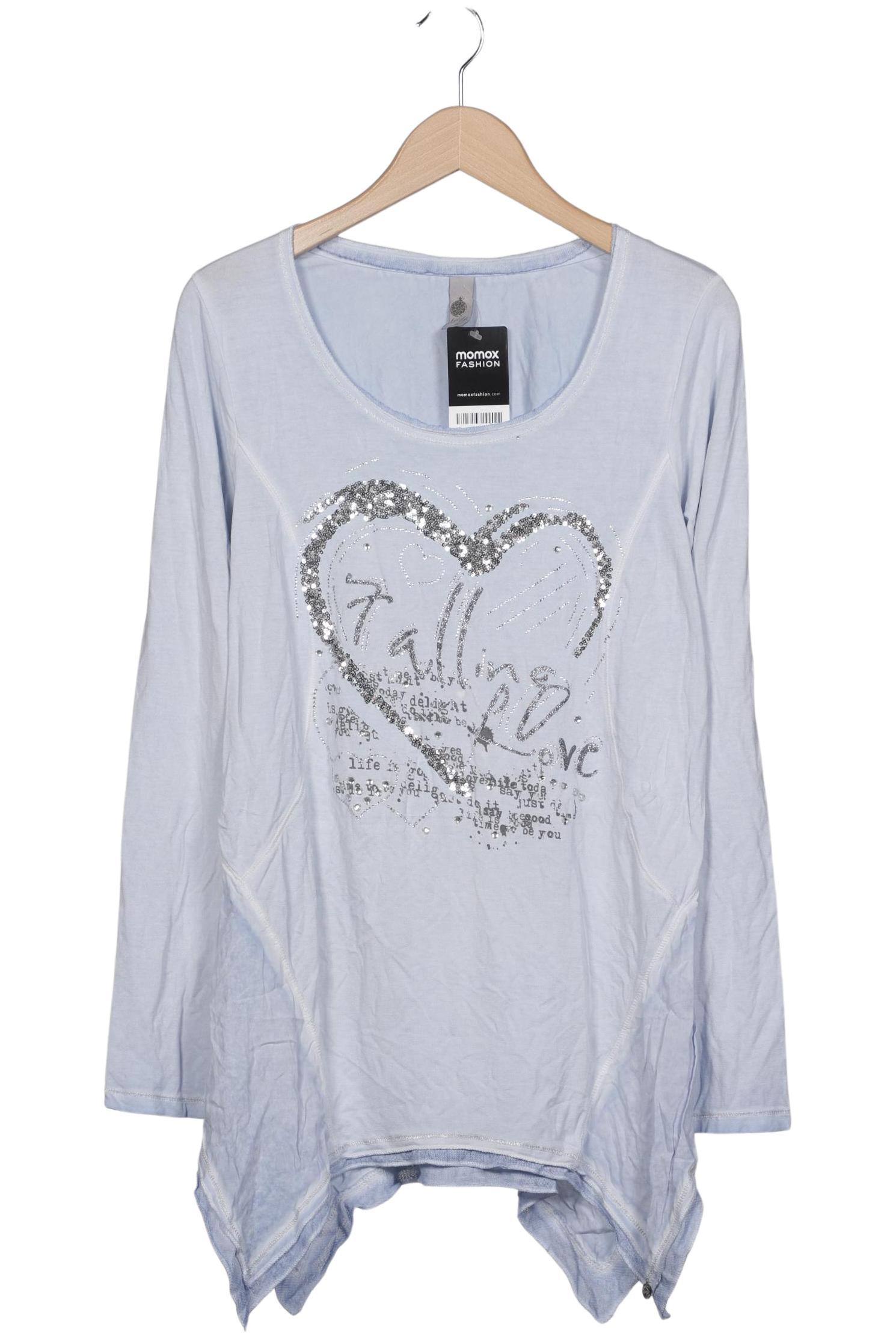 

tredy Damen Langarmshirt, hellblau, Gr. 38