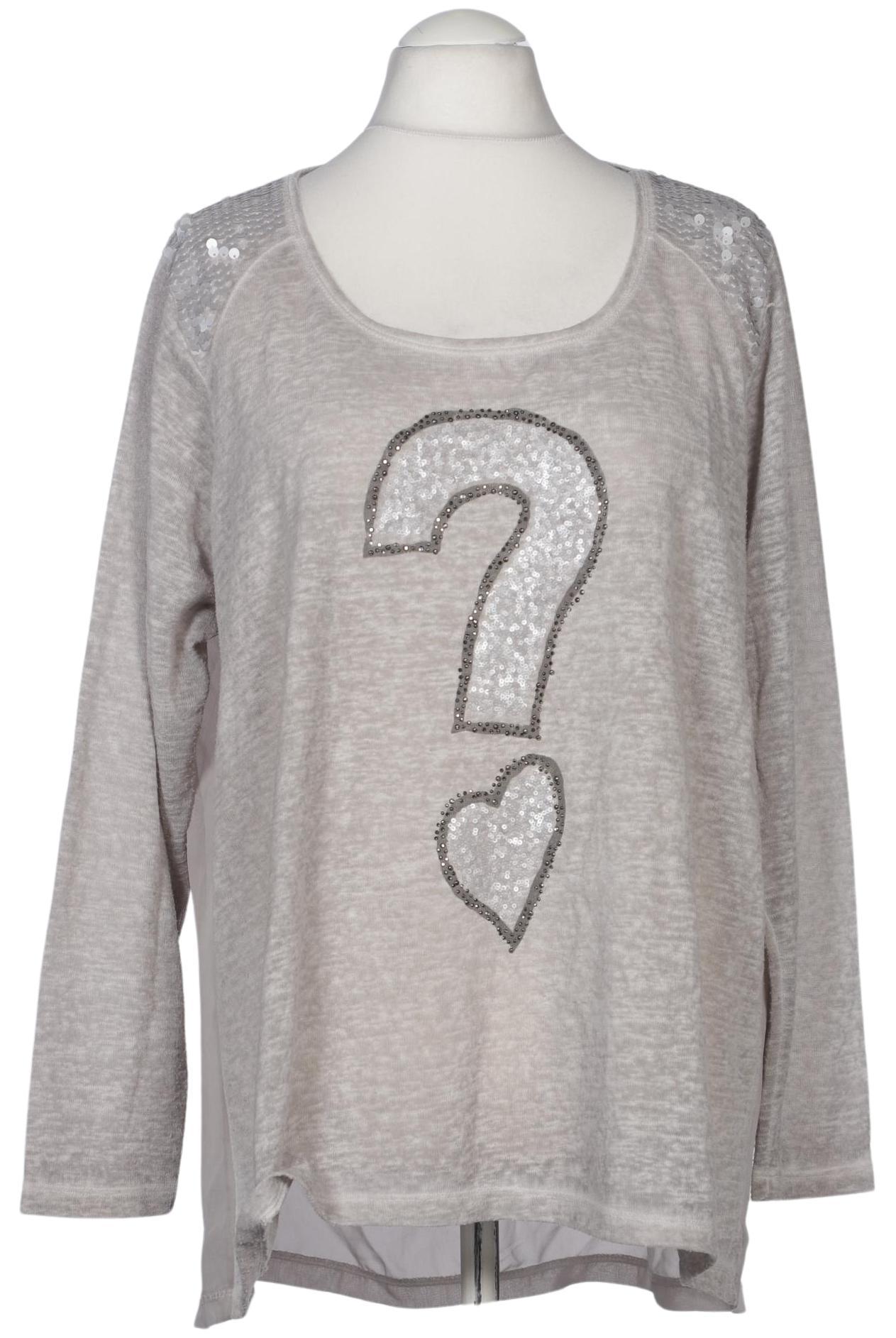 

tredy Damen Langarmshirt, grau, Gr. 48