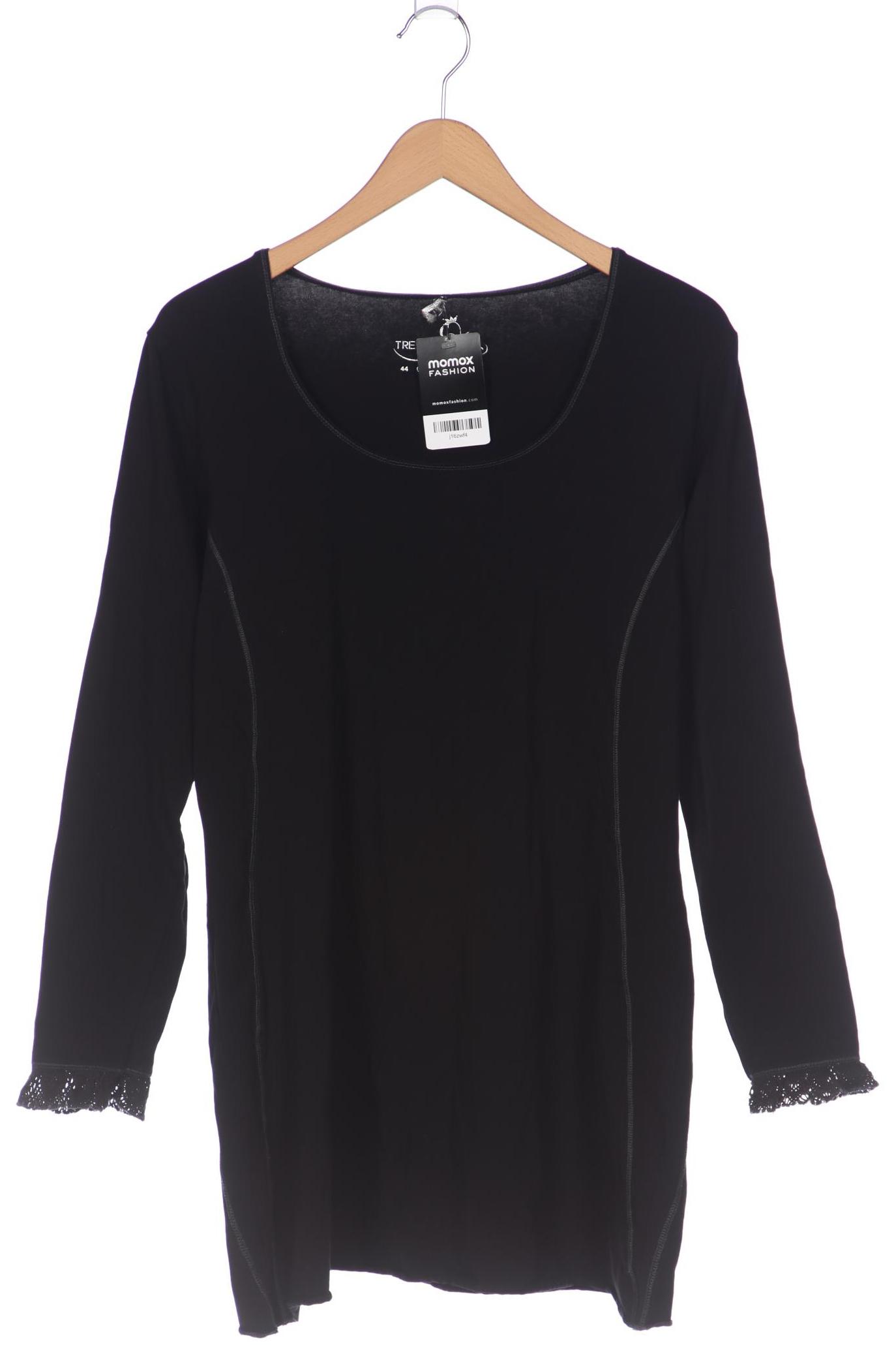 

tredy Damen Langarmshirt, schwarz, Gr. 44