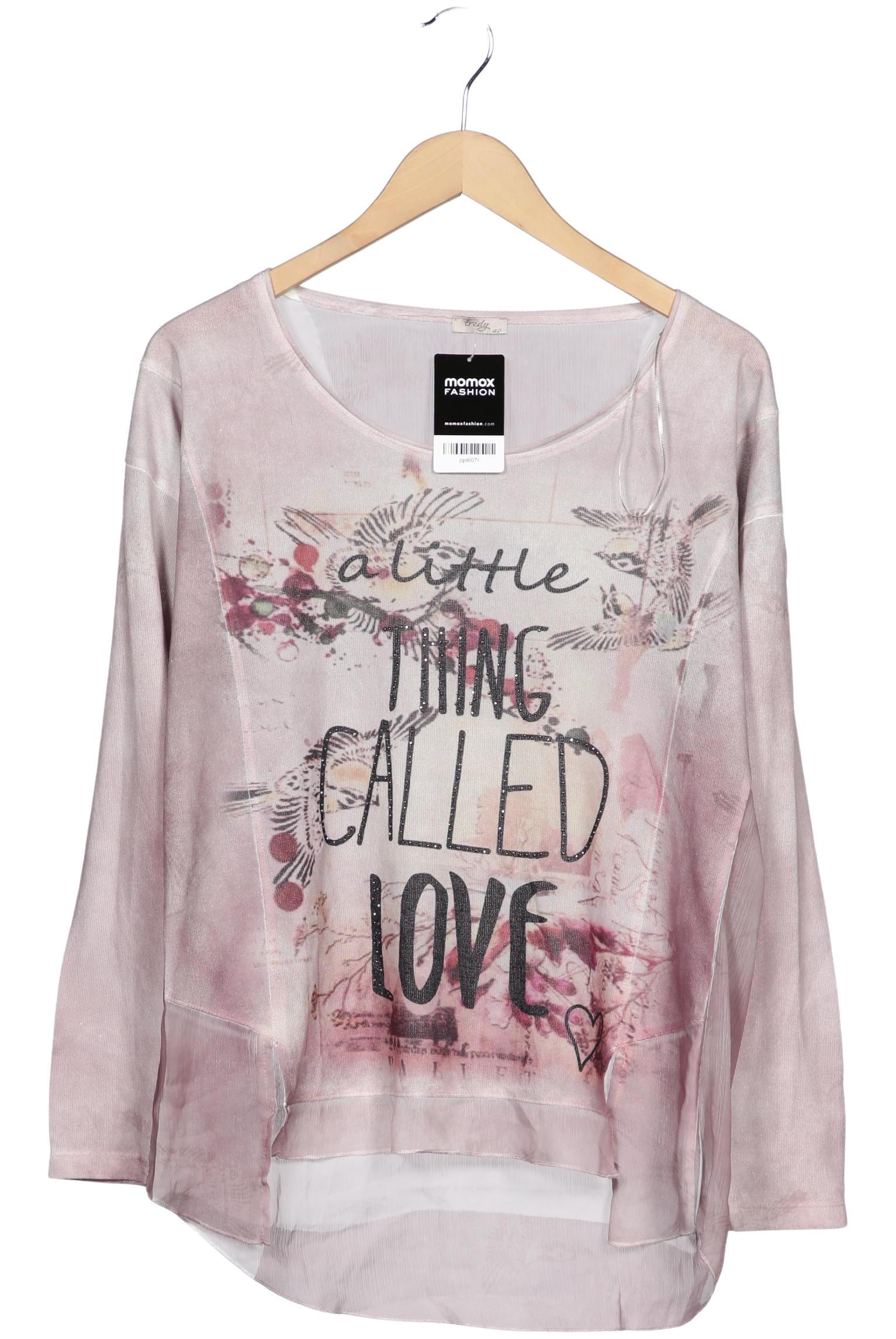 

tredy Damen Langarmshirt, pink, Gr. 40
