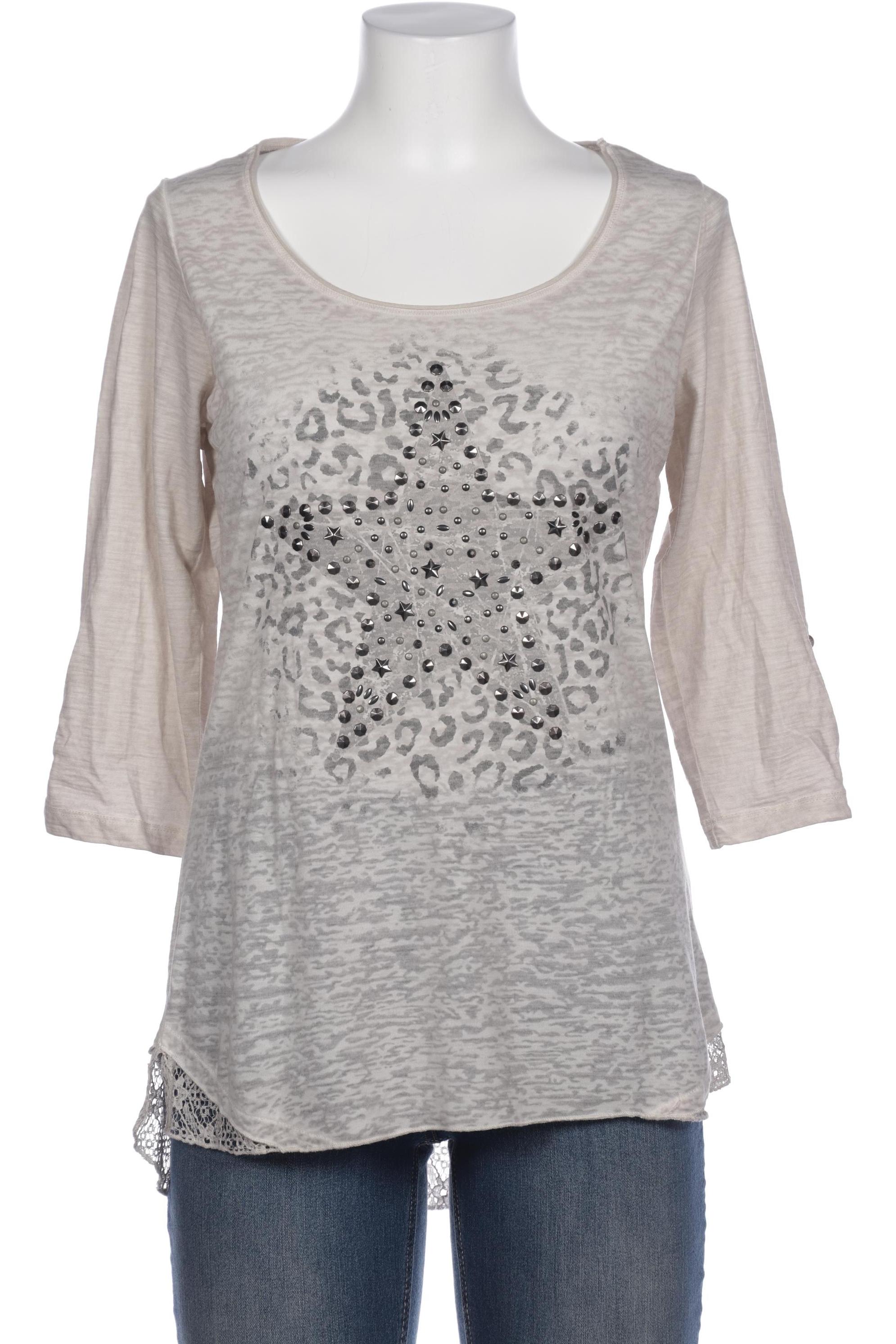

tredy Damen Langarmshirt, beige, Gr. 36