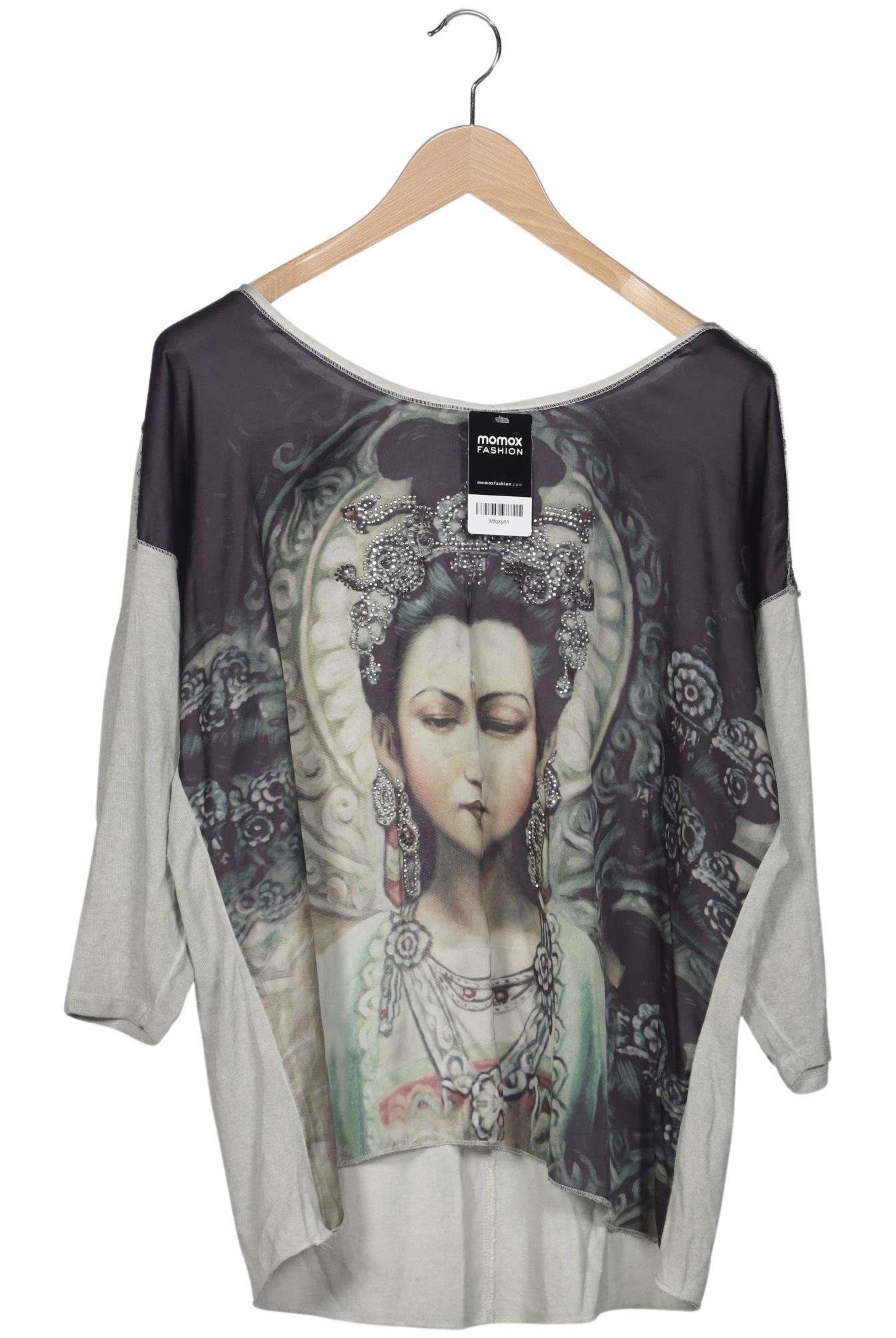 

tredy Damen Langarmshirt, grau, Gr. 46