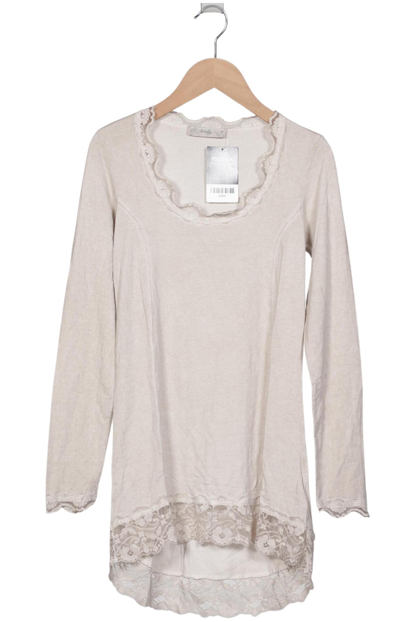 

tredy Damen Langarmshirt, beige, Gr. 36