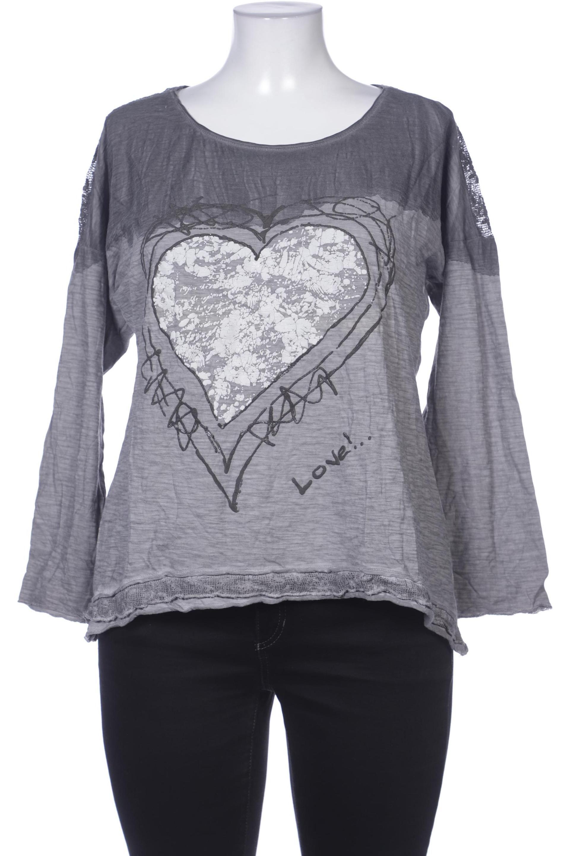 

tredy Damen Langarmshirt, grau, Gr. 42