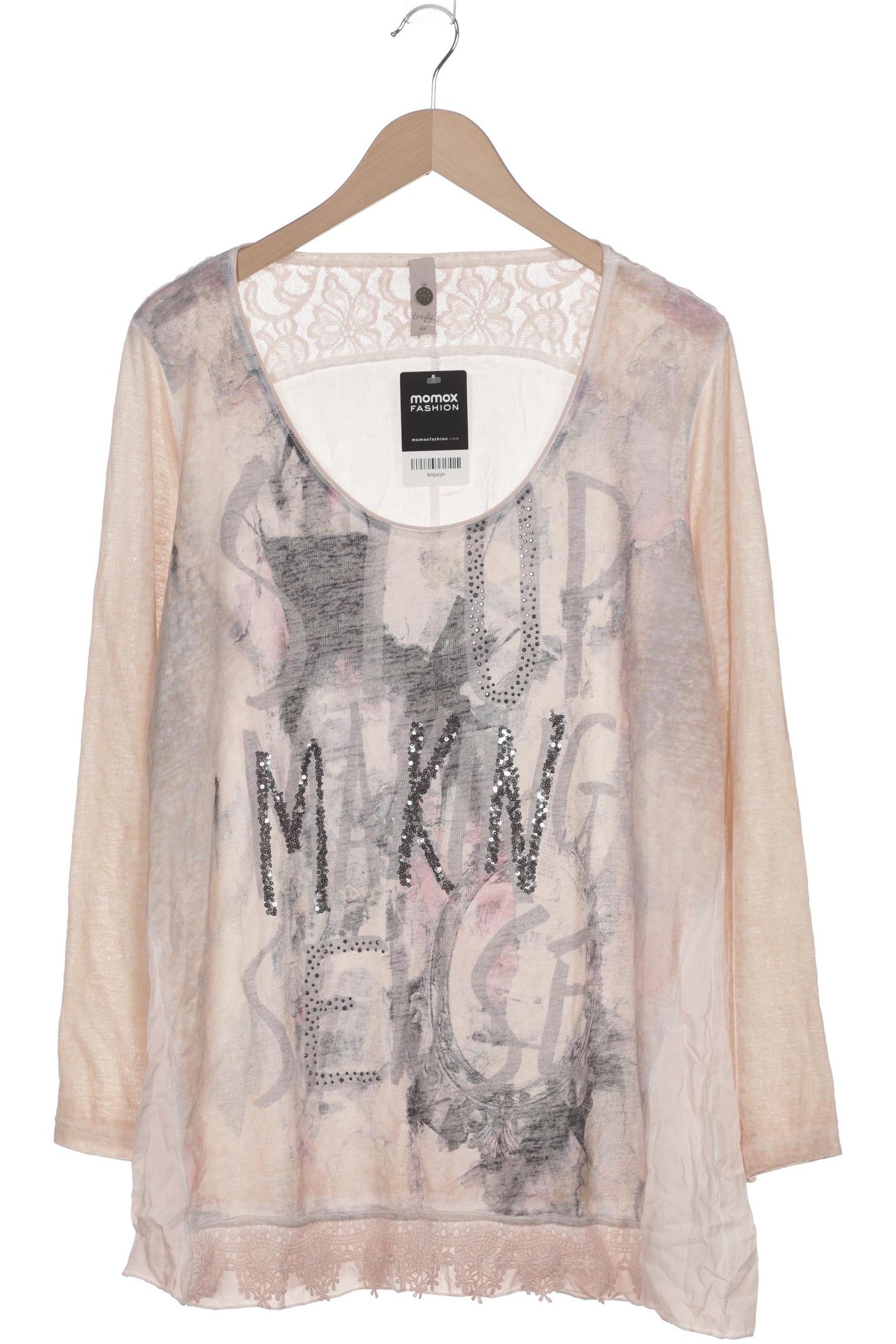 

tredy Damen Langarmshirt, beige, Gr. 46