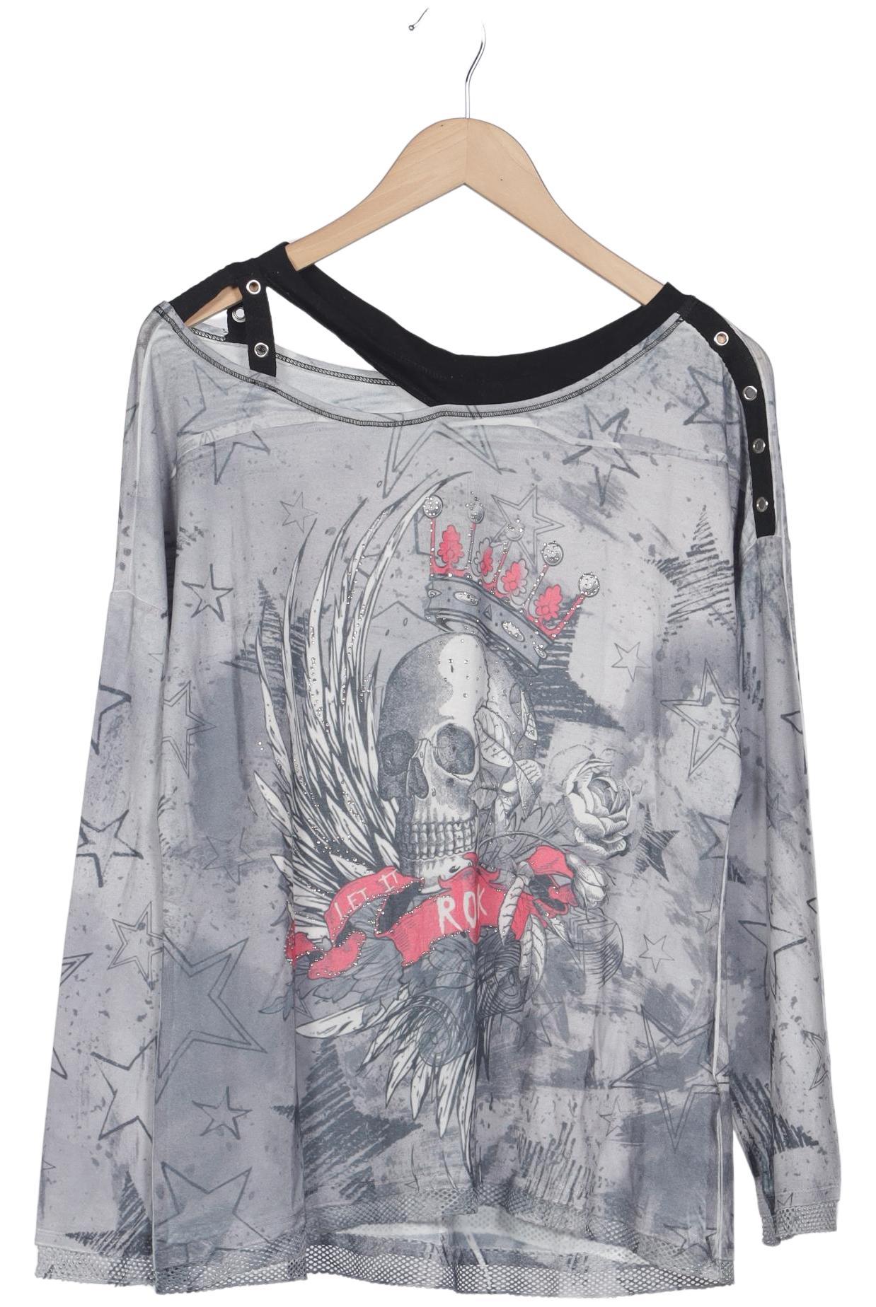 

tredy Damen Langarmshirt, grau, Gr. 42