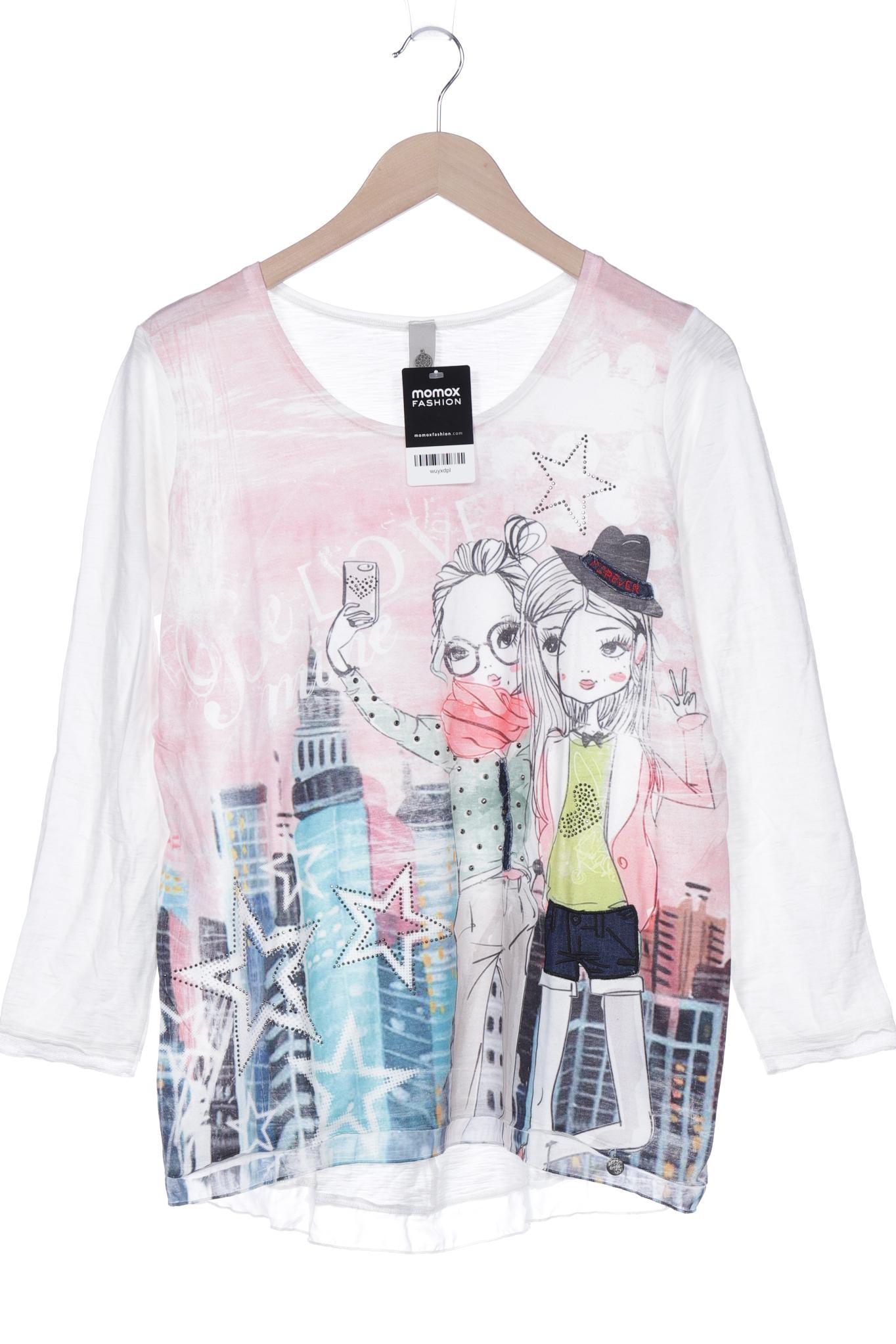 

tredy Damen Langarmshirt, weiß, Gr. 38
