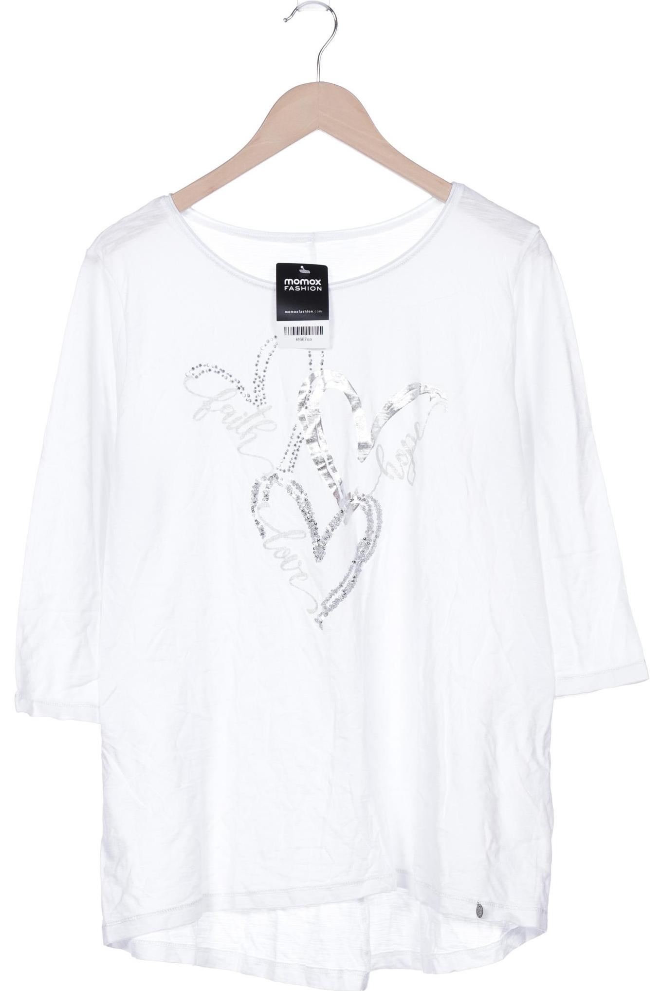 

tredy Damen Langarmshirt, weiß, Gr. 42