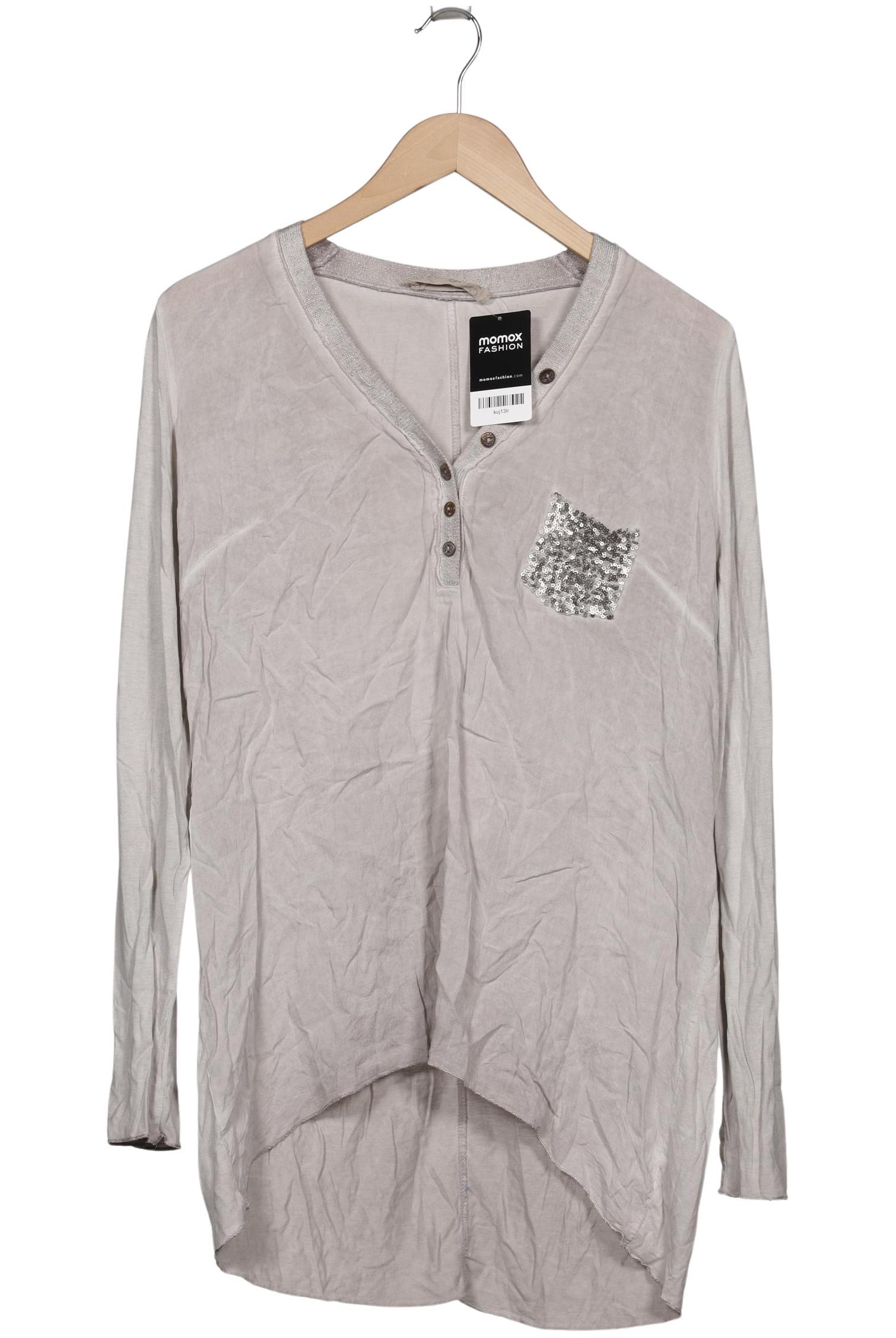 

tredy Damen Langarmshirt, grau, Gr. 42