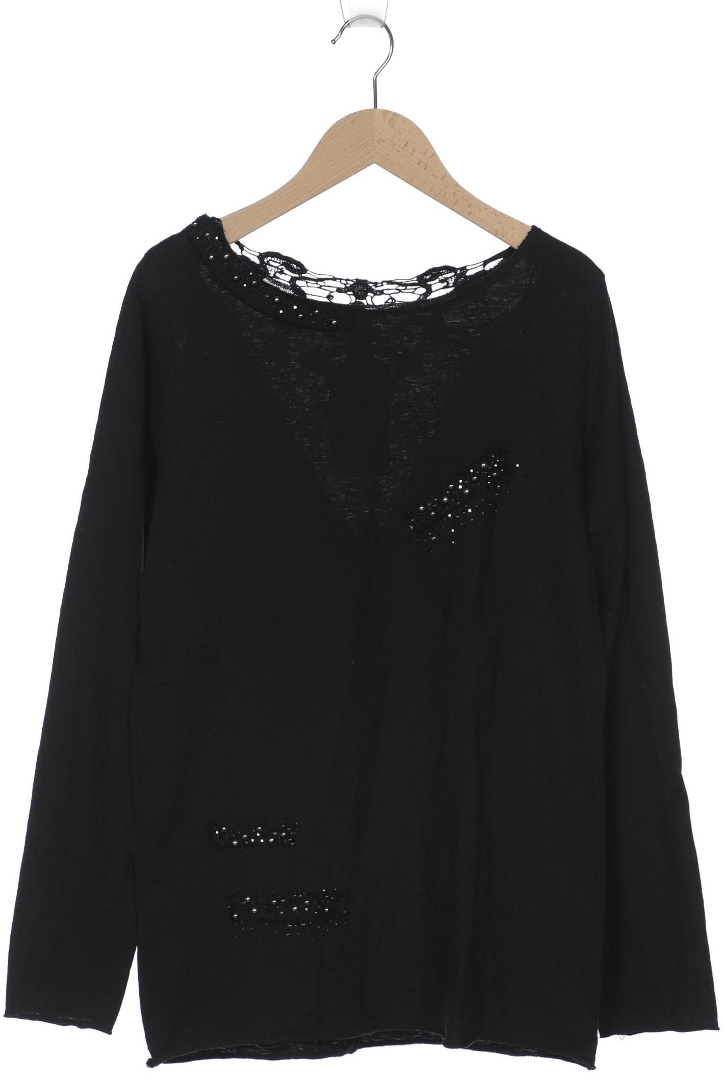 

tredy Damen Langarmshirt, schwarz, Gr. 36