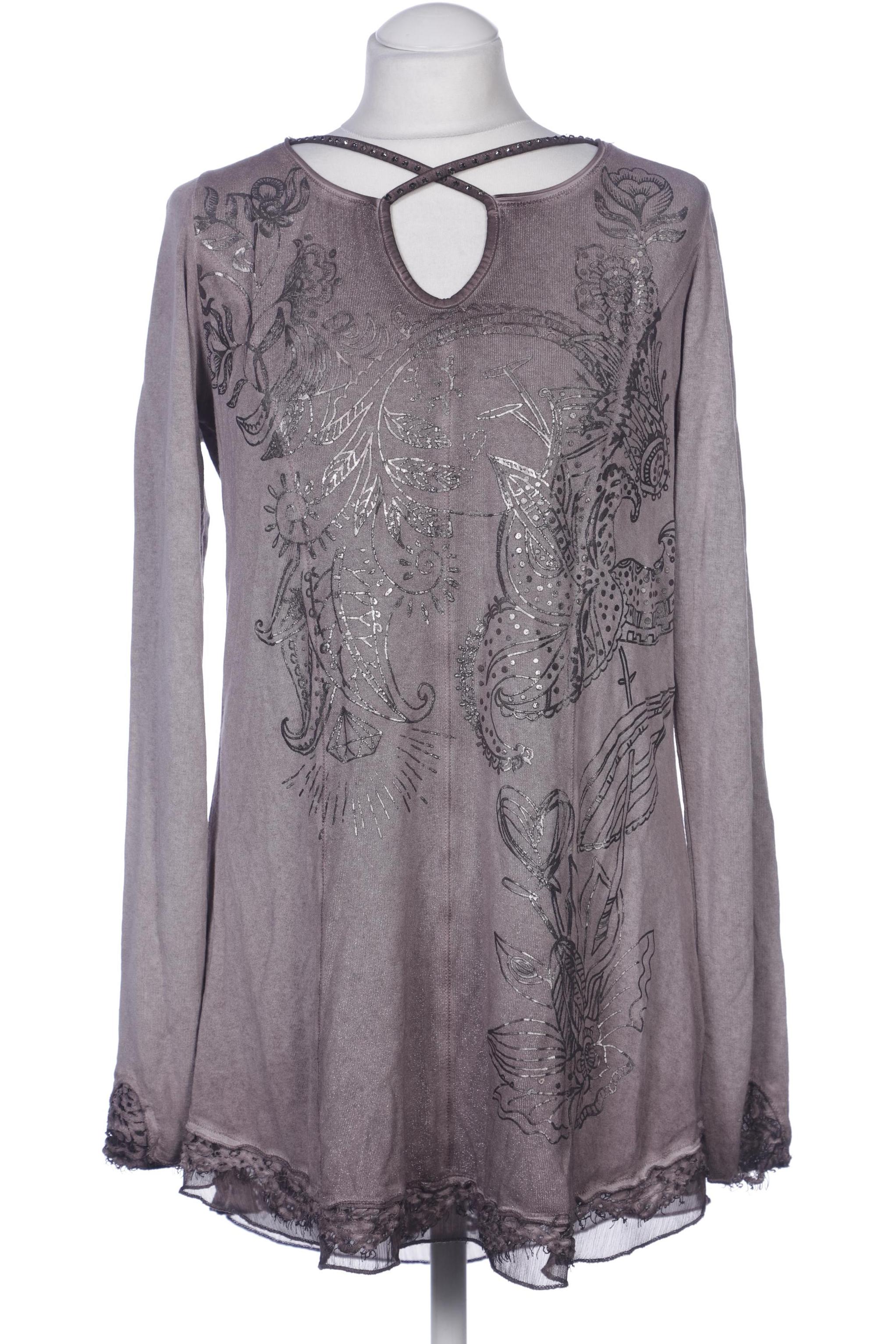 

tredy Damen Langarmshirt, beige, Gr. 38