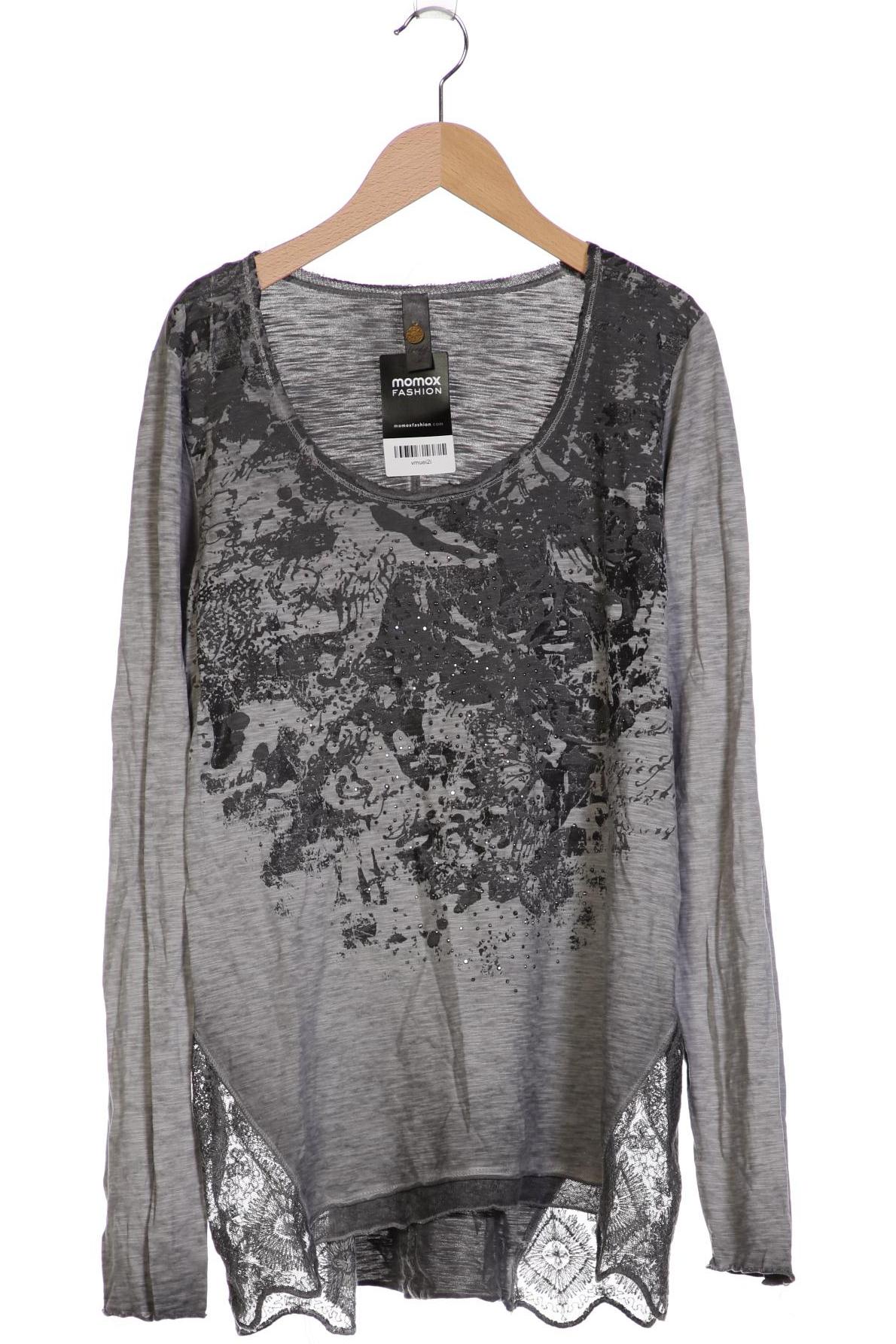 

tredy Damen Langarmshirt, grau, Gr. 38