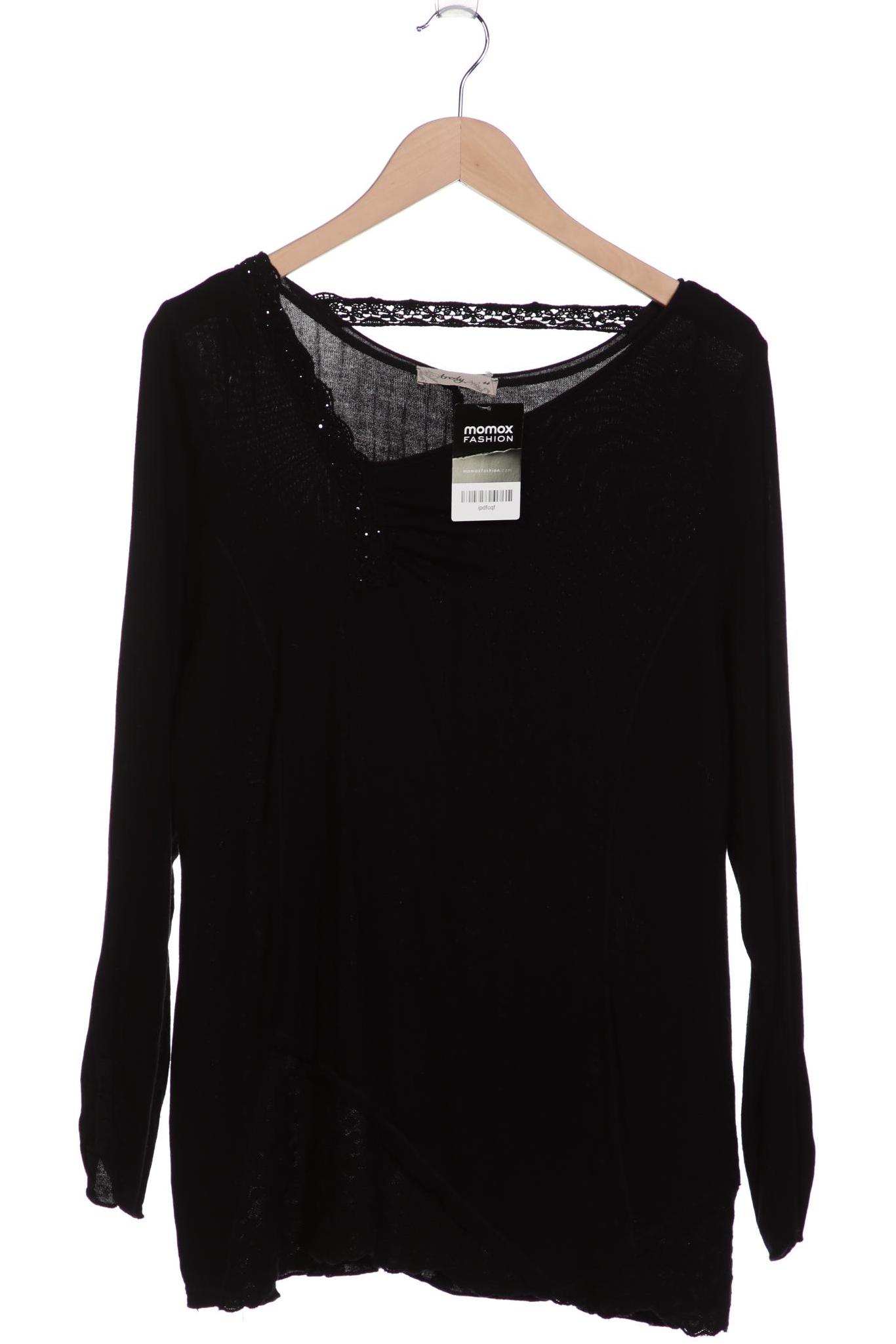 

tredy Damen Langarmshirt, schwarz, Gr. 44