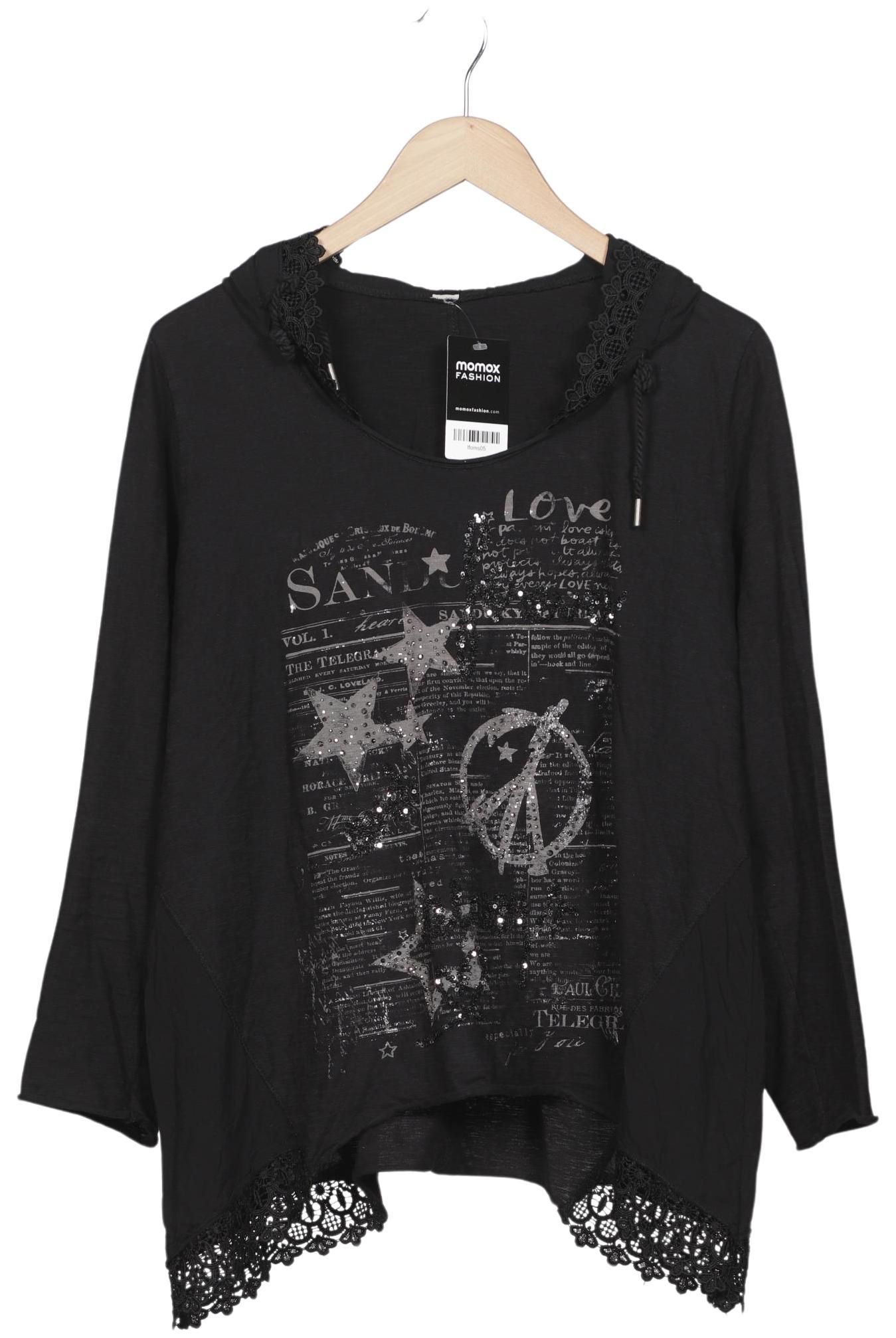 

tredy Damen Langarmshirt, schwarz, Gr. 46