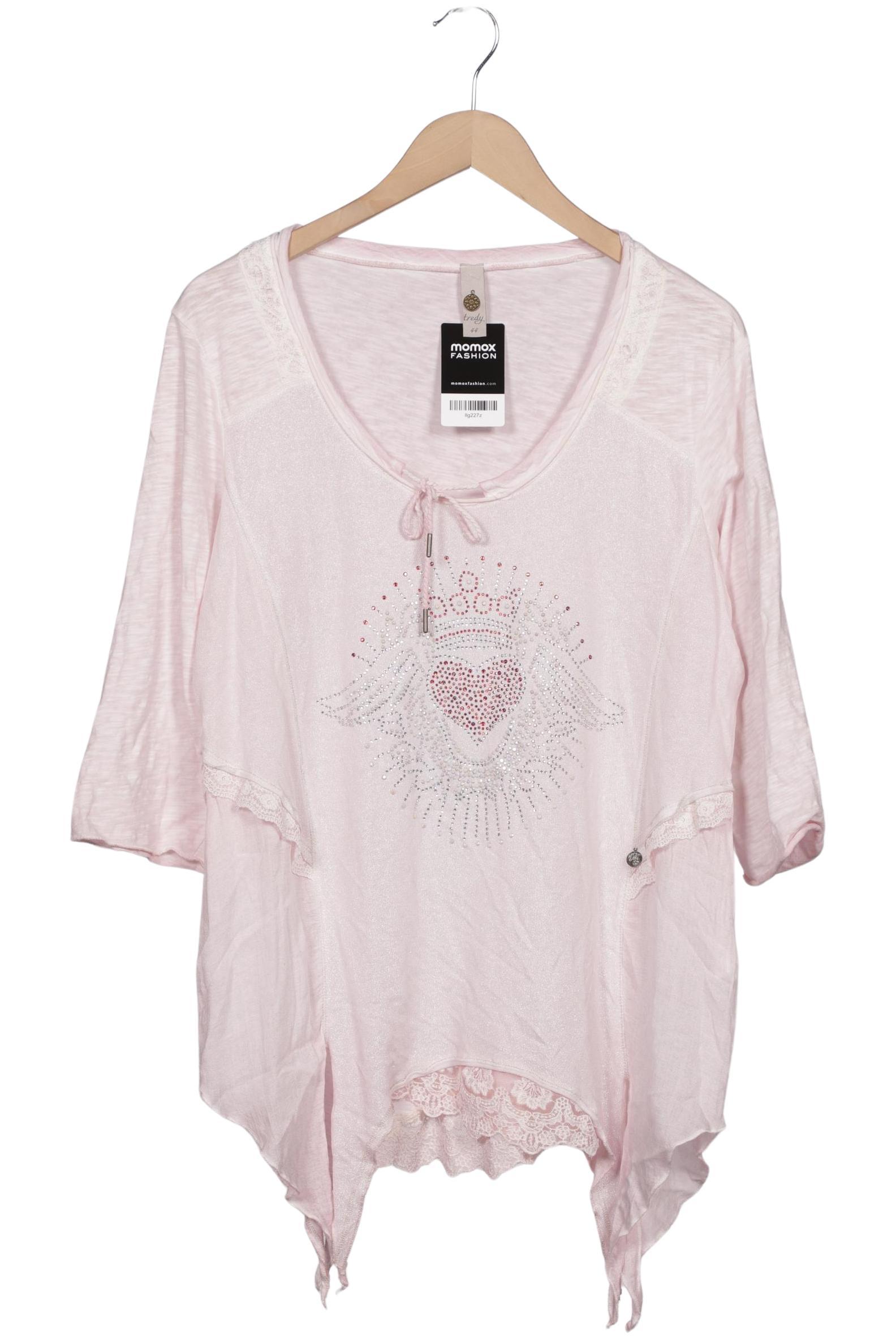 

tredy Damen Langarmshirt, pink, Gr. 44