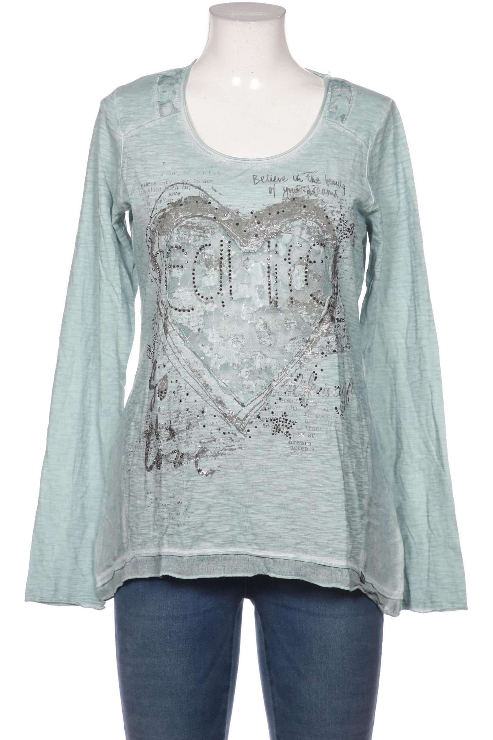 

tredy Damen Langarmshirt, hellgrün, Gr. 38